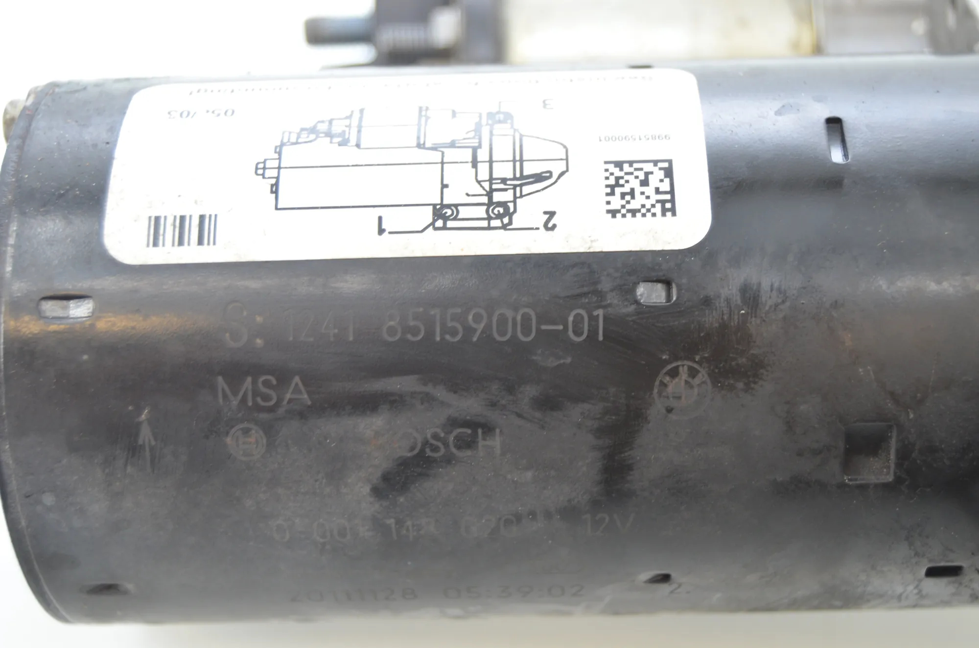 Starter Motor – OEM 8515900 · BMW 5 Touring (F11) 535 d 2011 – 5