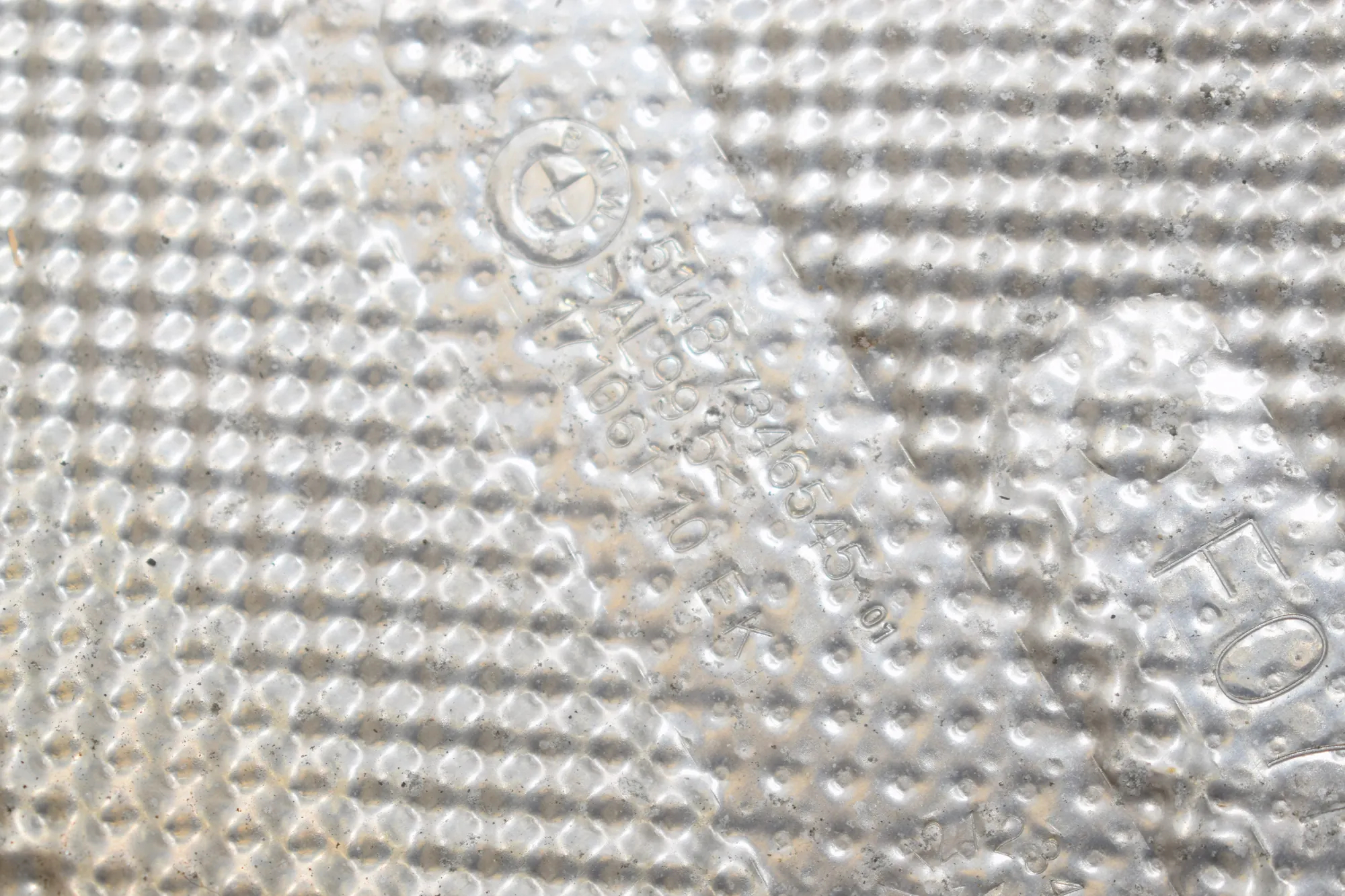 Heat Insulation – OEM 7346546 · BMW 5 Gran Turismo (F07) 535 d xDrive 2014 – 7
