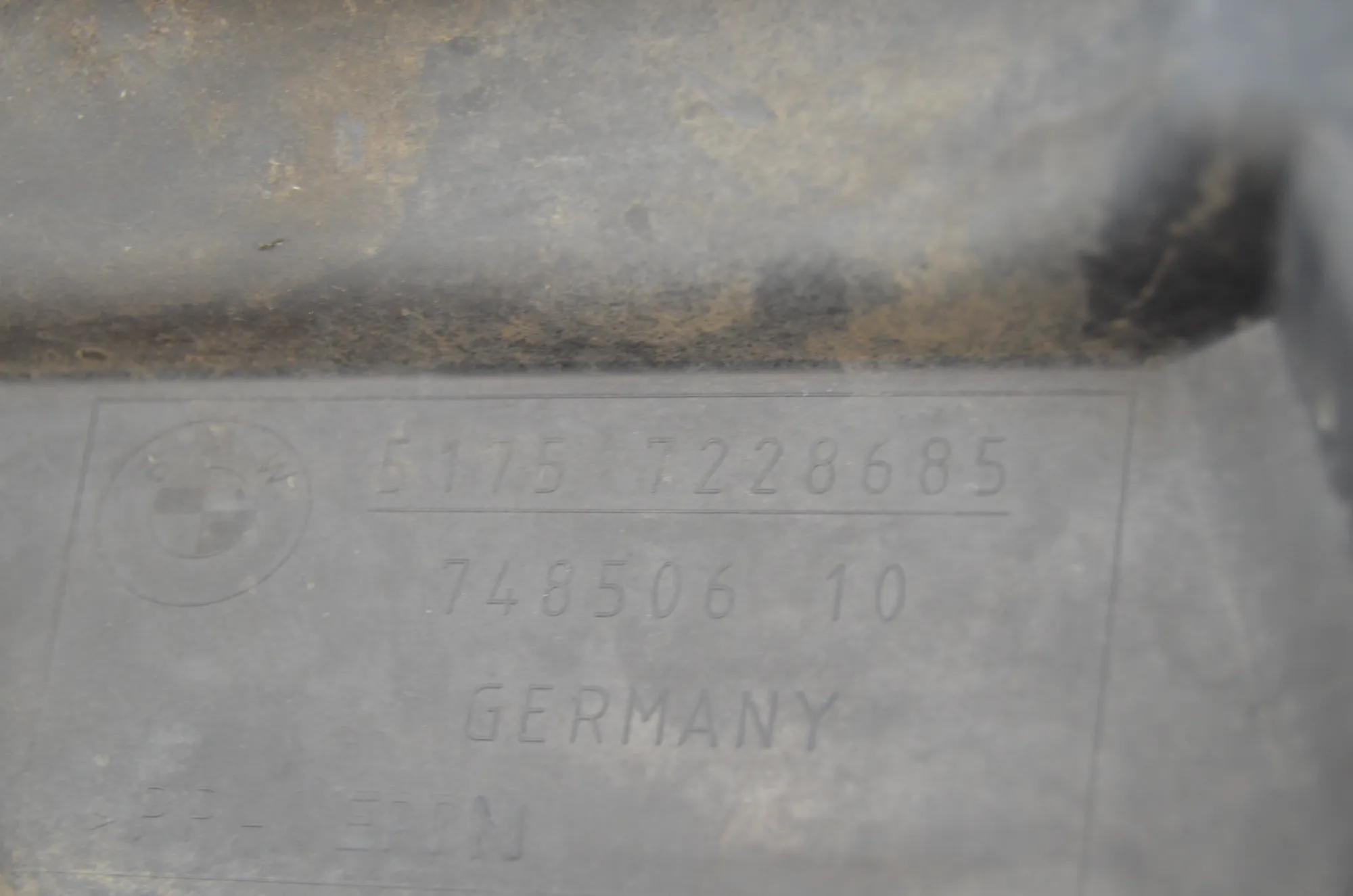 Other Underbody Cover – OEM 7228686 · BMW 5 Gran Turismo (F07) 535 d xDrive 2014 – 10