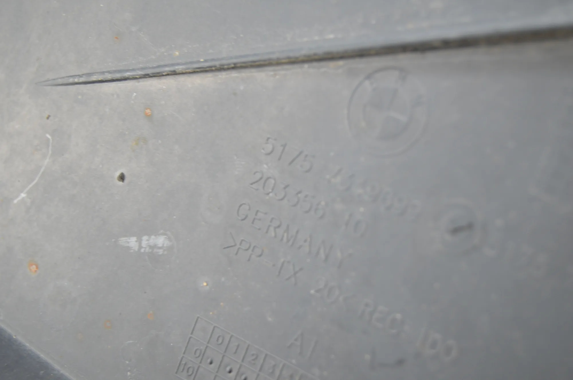 Other Underbody Cover – OEM 7228686 · BMW 5 Gran Turismo (F07) 535 d xDrive 2014 – 8