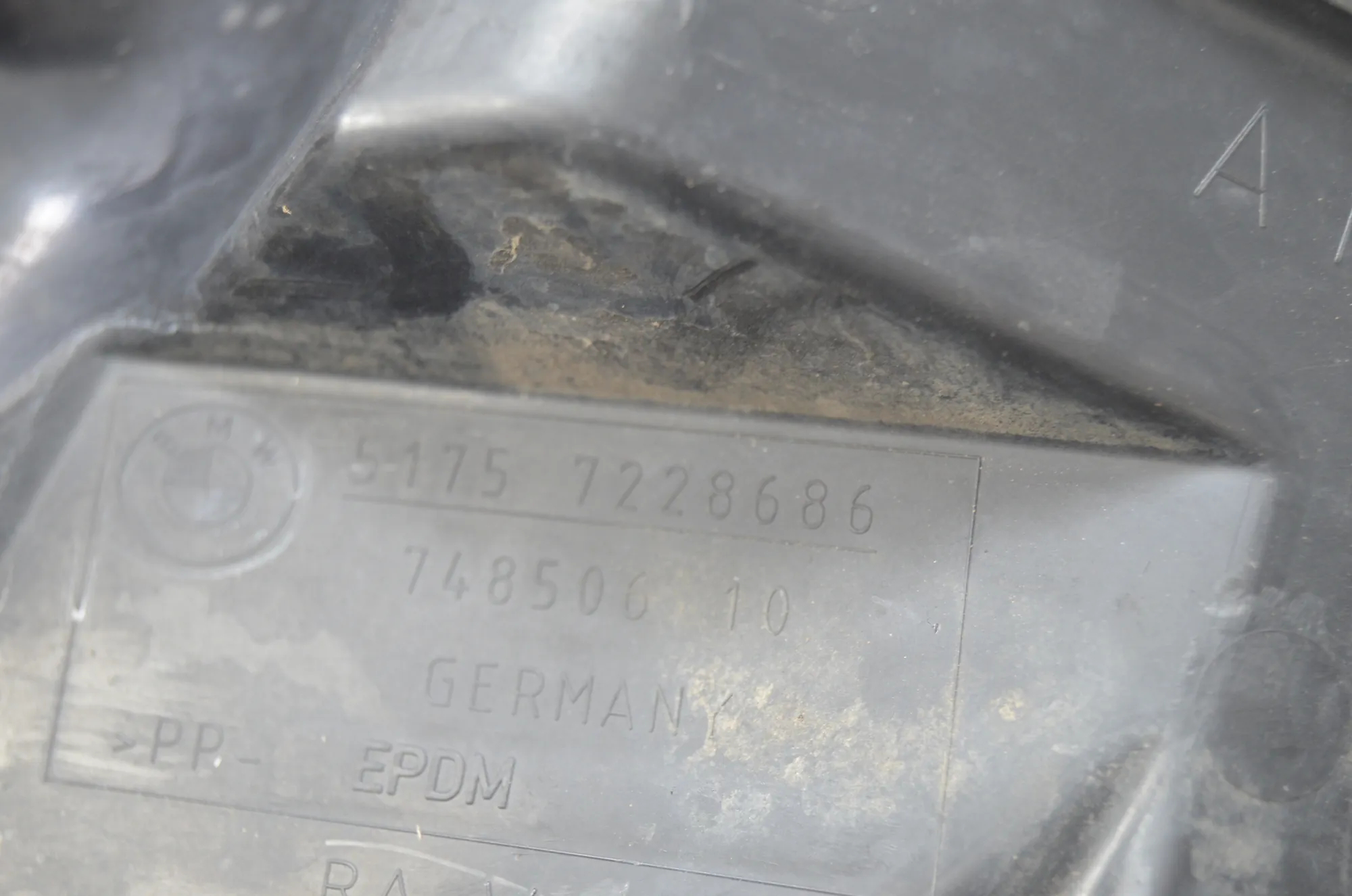 Other Underbody Cover – OEM 7228686 · BMW 5 Gran Turismo (F07) 535 d xDrive 2014 – 5