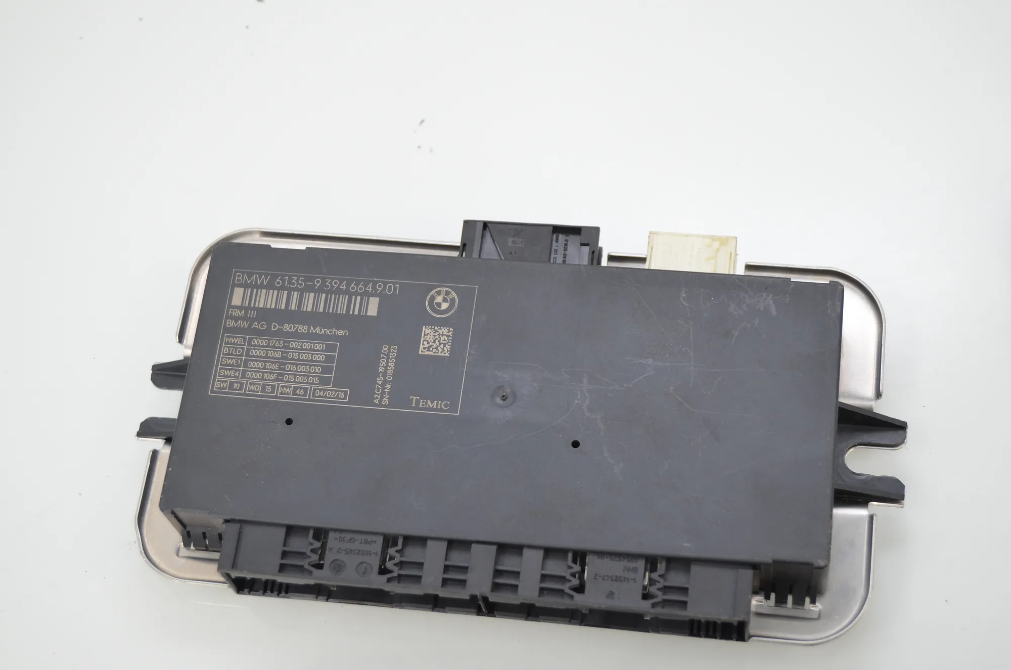 Other Control Units – OEM 9393659 · BMW 5 Touring (F11) M 550 d xDrive 2016 – 2