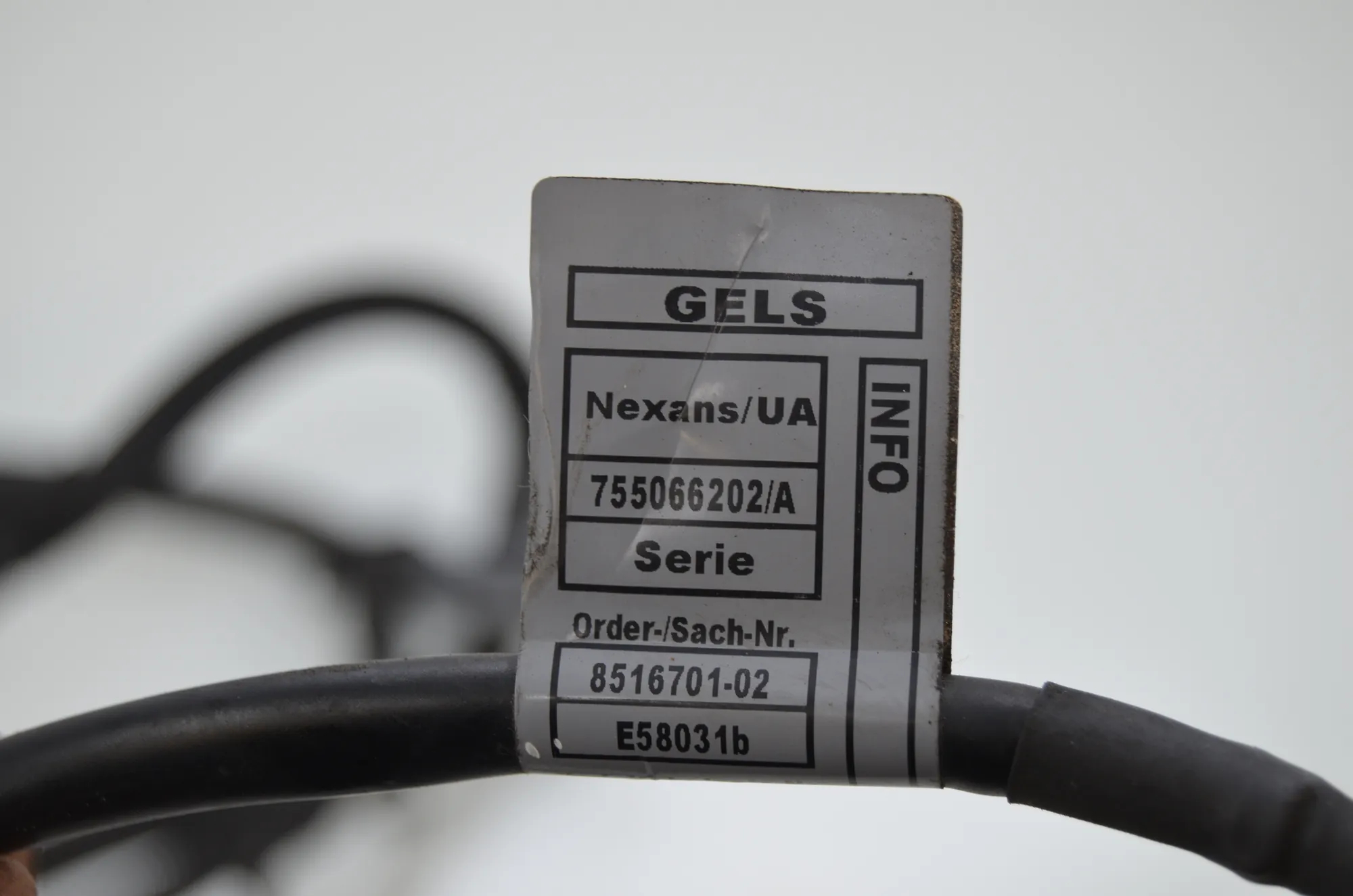 Engine Cable Harness – OEM 8516701 · BMW 5 Touring (F11) 535 d 2011 – 4
