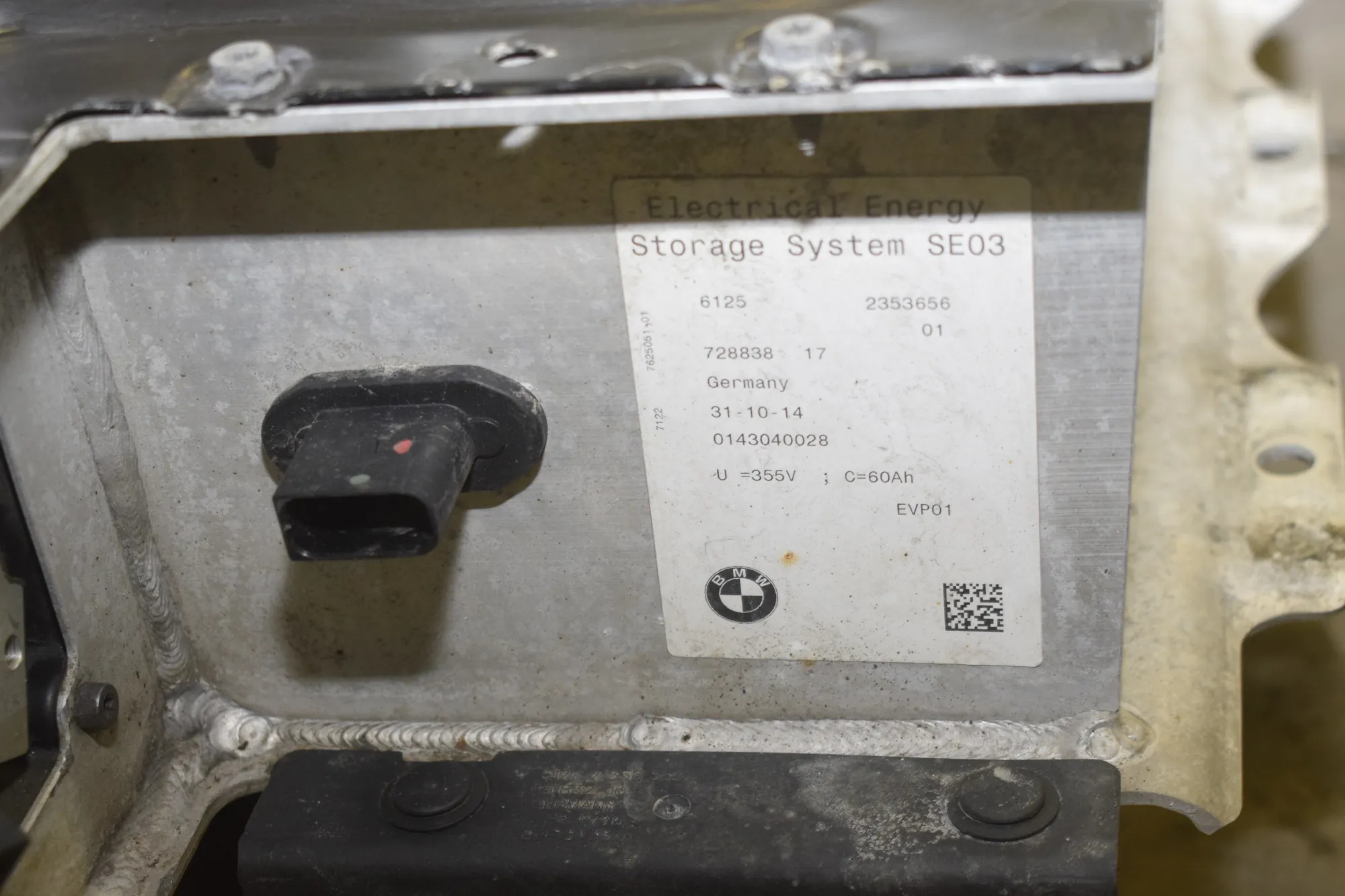 Battery – OEM 8627091 · BMW i3 (I01) Electric 2014 – 11