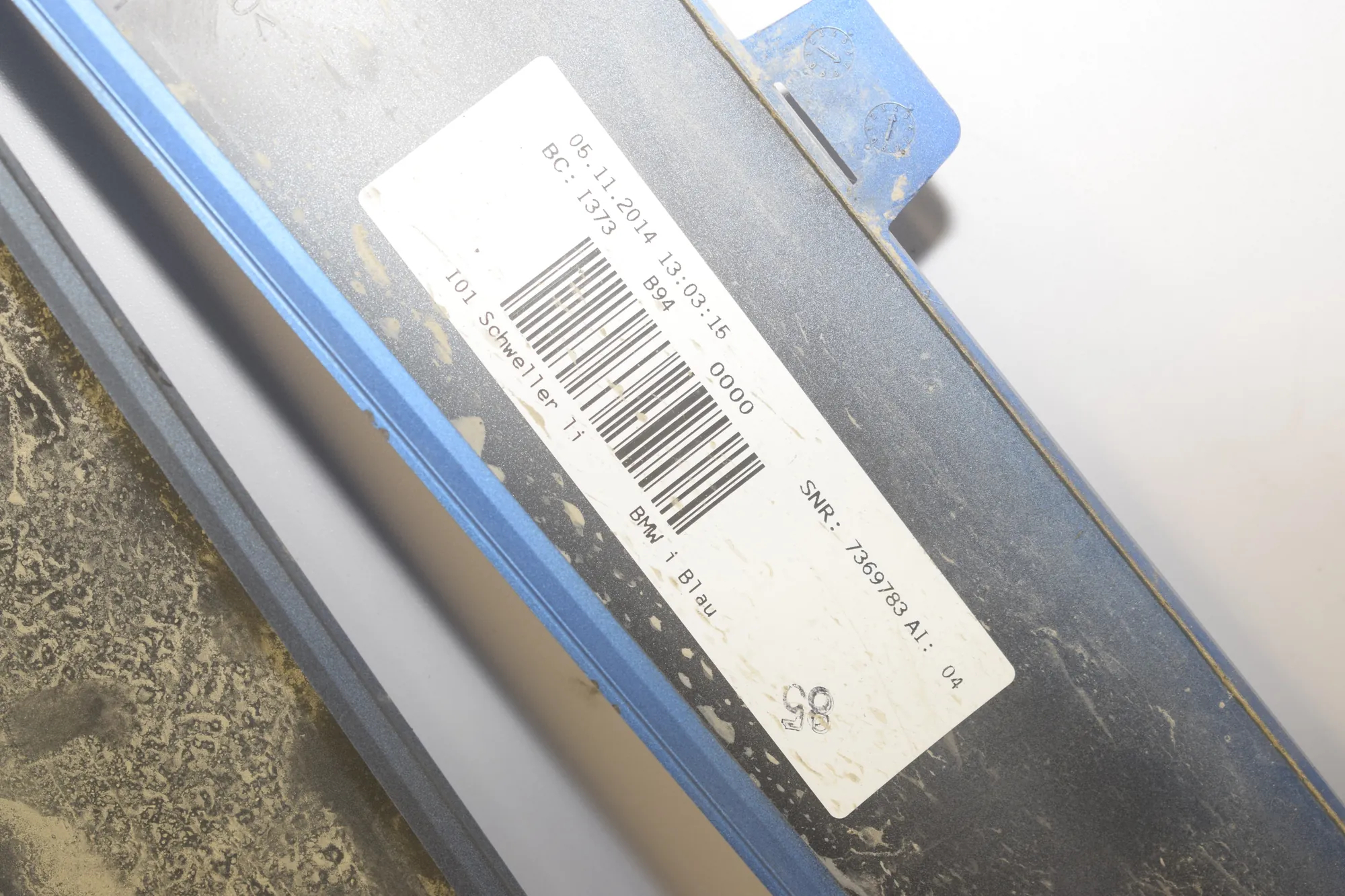 Left Side Plastic Sideskirt Cover – OEM 7369783 · BMW i3 (I01) Electric 2014 – 5