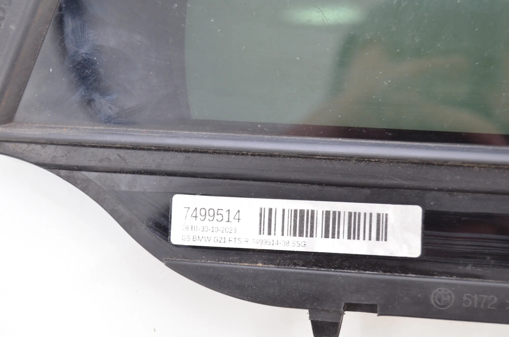 Rear Right Quarter Window – OEM 7499514 · BMW 3 Touring (G21) BMW 3 Touring (G21) 320 d 2020 – 4