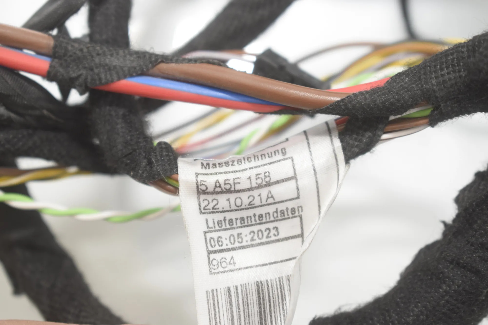 Other Wiring Loom – OEM 5A5F158 · BMW i4 (G26) BMW i4 (G26) eDrive35 2022 – 4