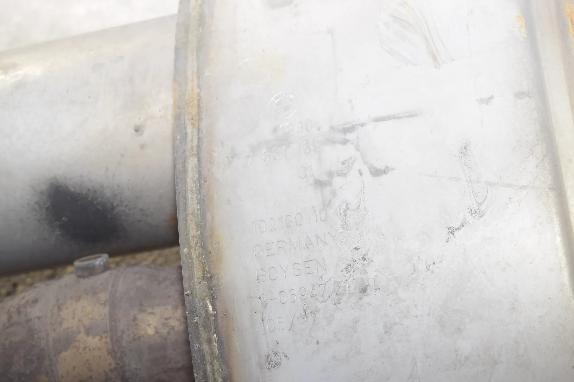Exhaust – OEM 7851169 · BMW X6 (F16, F86) M 2017 – 8