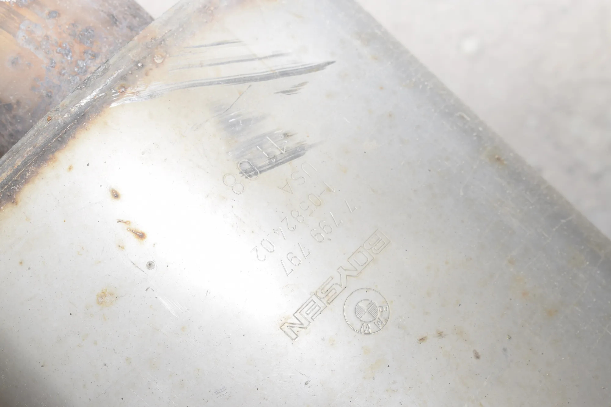 Exhaust – OEM 7578186 · BMW X6 (E71, E72) xDrive 50 i 2008 – 6
