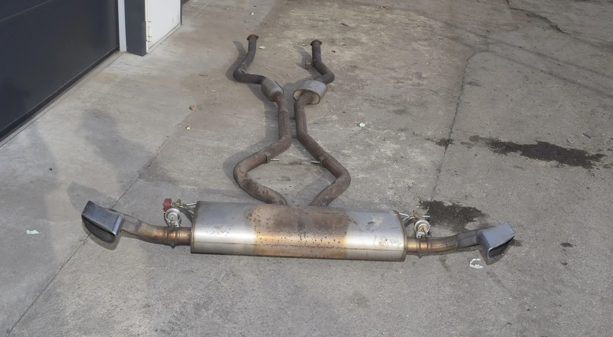 Exhaust – OEM 7578186 · BMW X6 (E71, E72) xDrive 50 i 2008 – 2