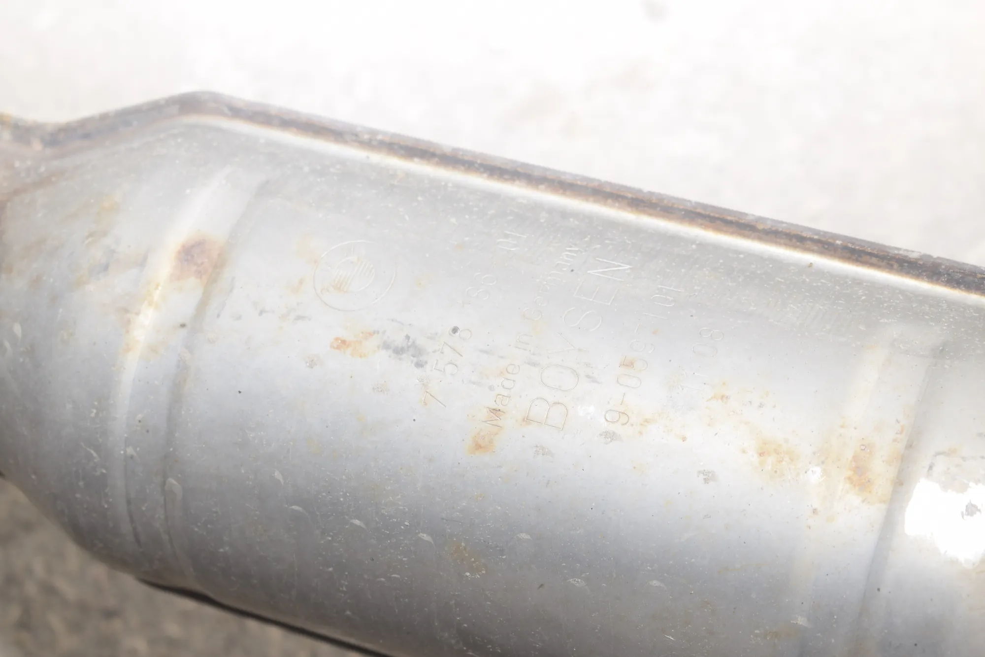 Exhaust – OEM 7578186 · BMW X6 (E71, E72) xDrive 50 i 2008 – 7