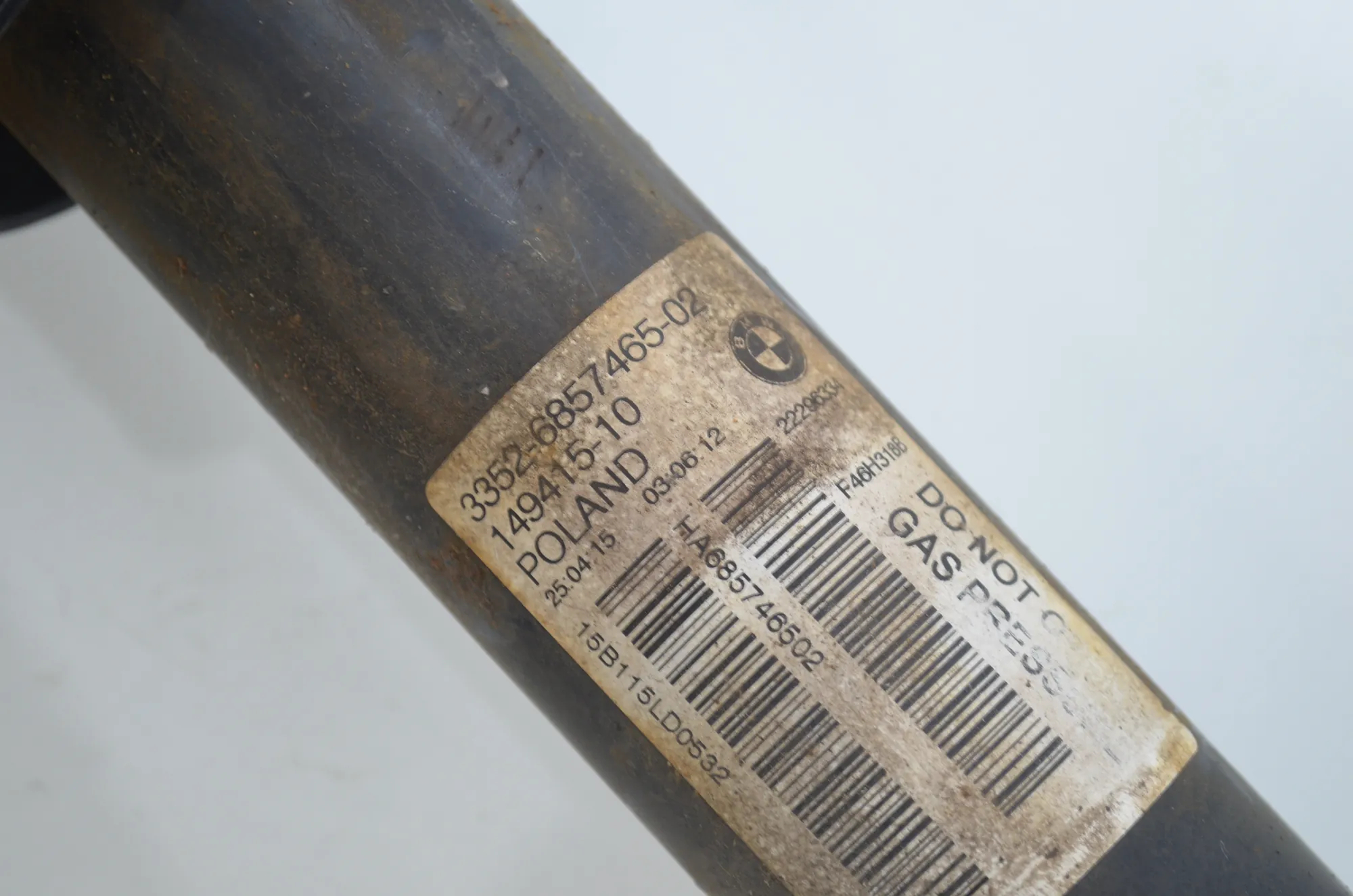 Rear Left Shock Absorber – OEM 6857465 · BMW 2 Gran Tourer (F46) 216 d 2015 – 4