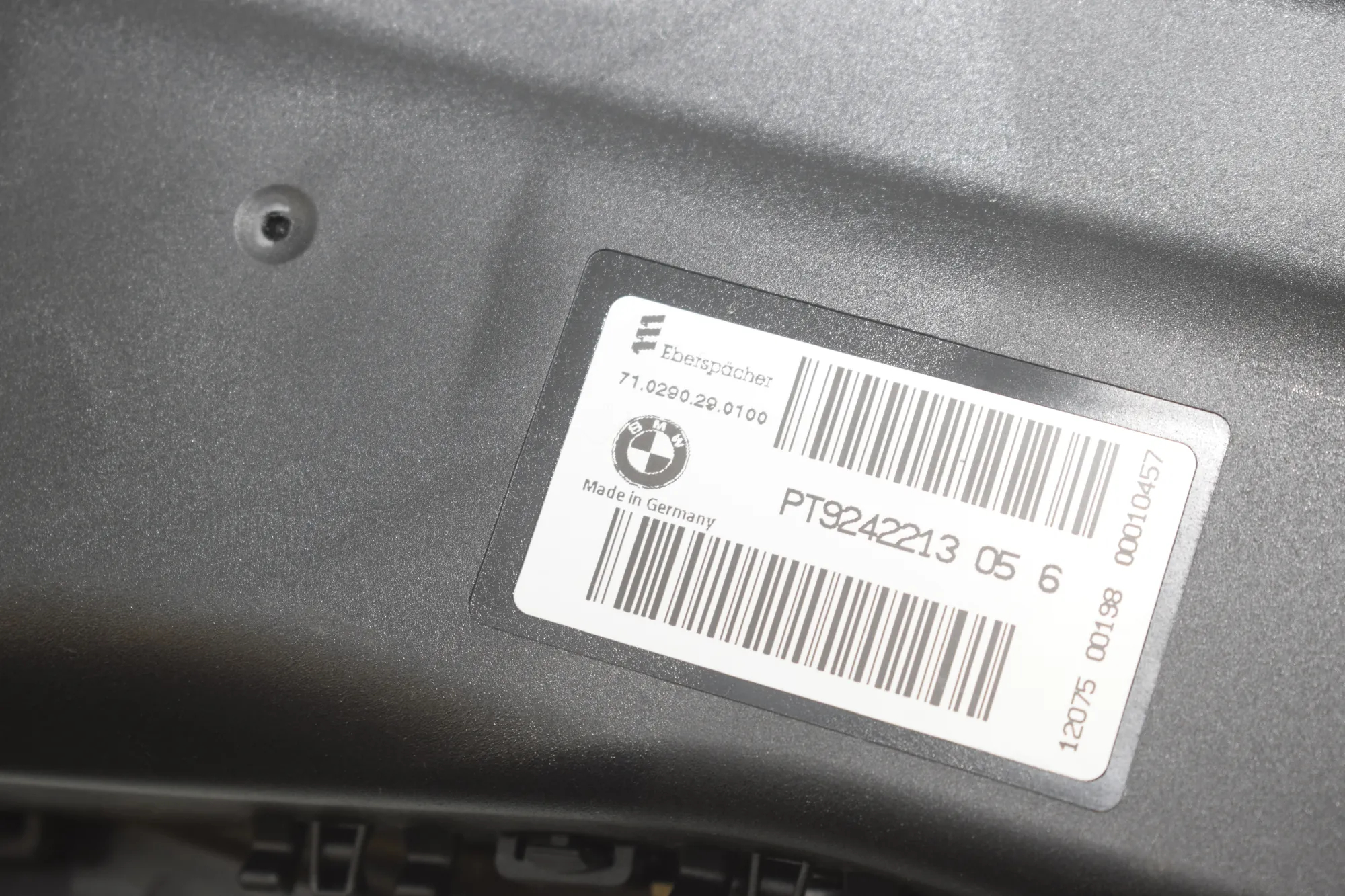 Other Interior Parts – OEM 9242212 · BMW 6 Gran Coupe (F06) 640 d 2012 – 5