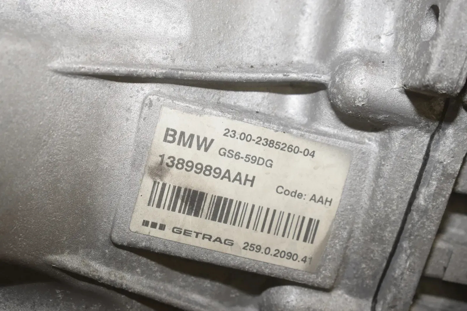 Gearbox – OEM GS6-59DG · BMW 2 Gran Tourer (F46) 216 d 2015 – 6