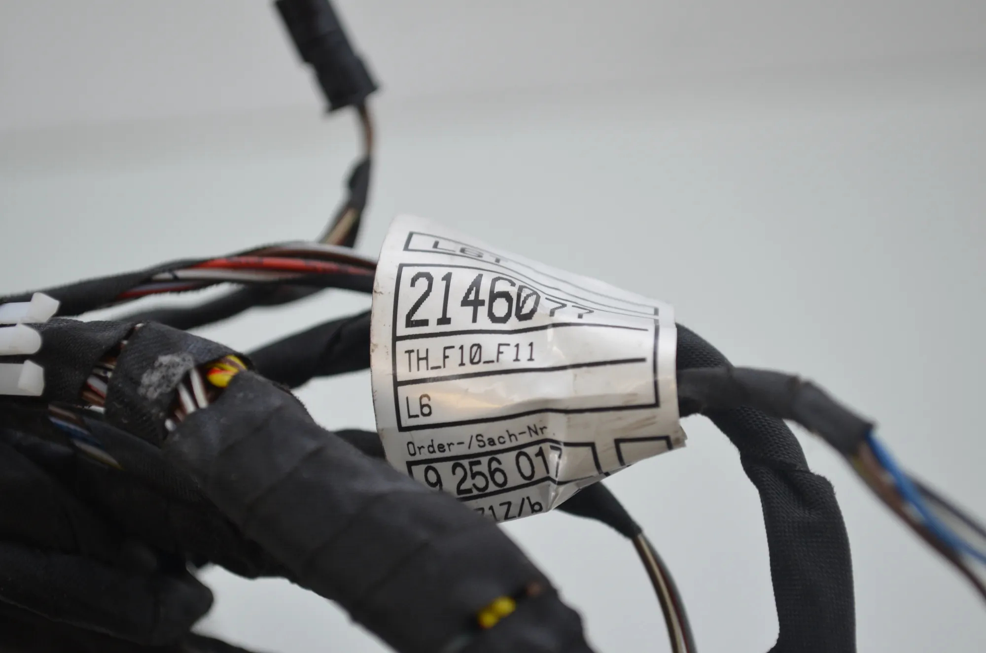 Rear Left Door Wiring – OEM 9256017 · BMW 5 Touring (F11) M 550 d xDrive 2012 – 4