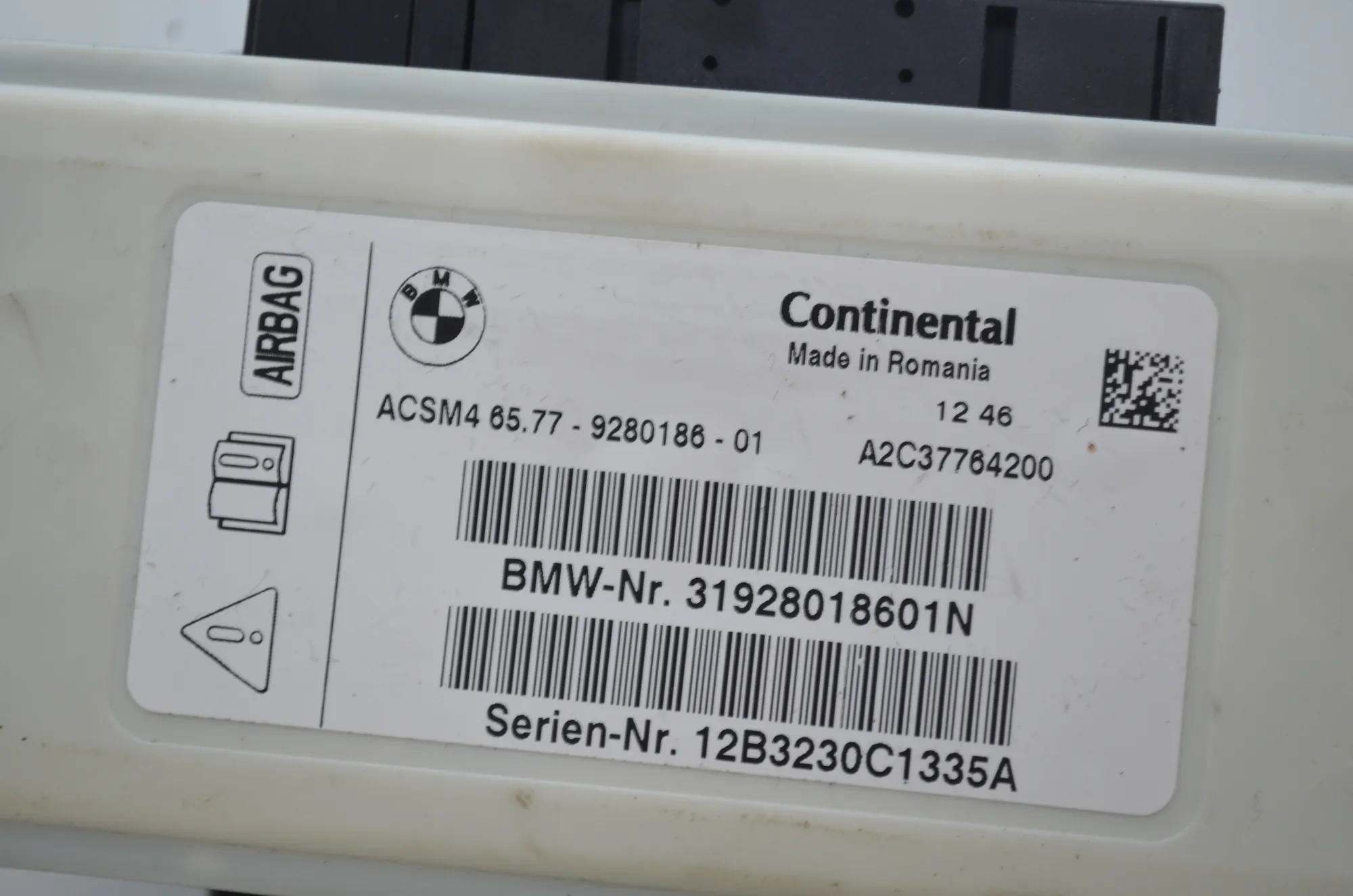 Other Control Units – OEM 9153418 · BMW 5 Touring (F11) M 550 d xDrive 2012 – 10