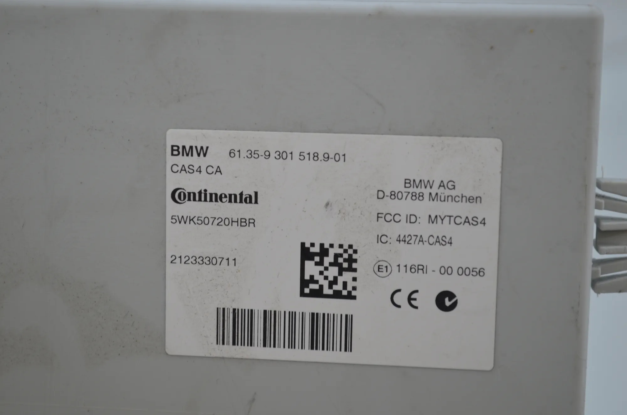 Engine Ignition ECU Set – OEM 8572455 · BMW 5 Touring (F11) M 550 d xDrive 2012 – 11