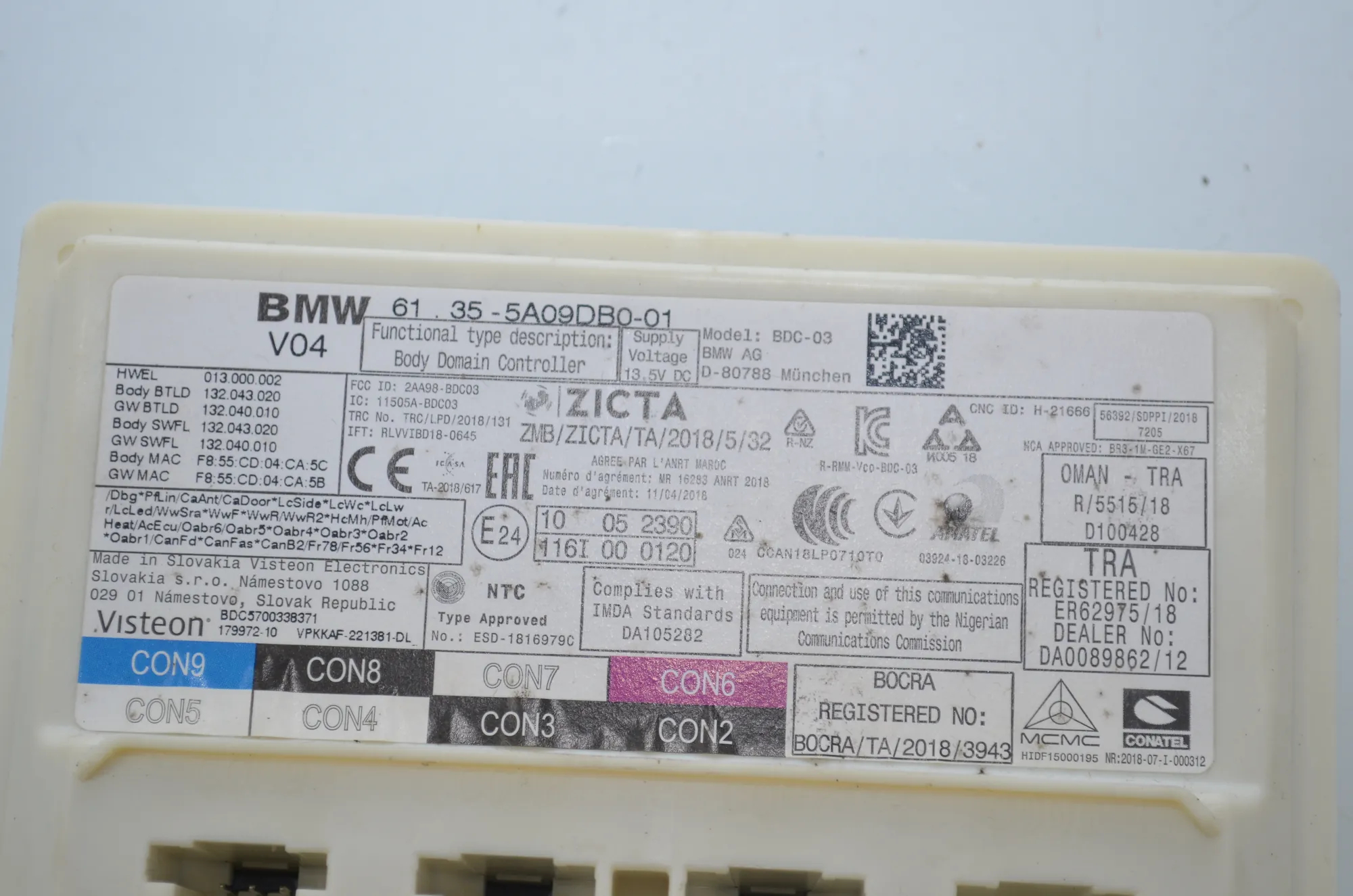 Engine Ignition ECU Set – OEM 5A09DB0 · BMW 3 Touring (G21) (2019 - -) 320 d 2019 – 6