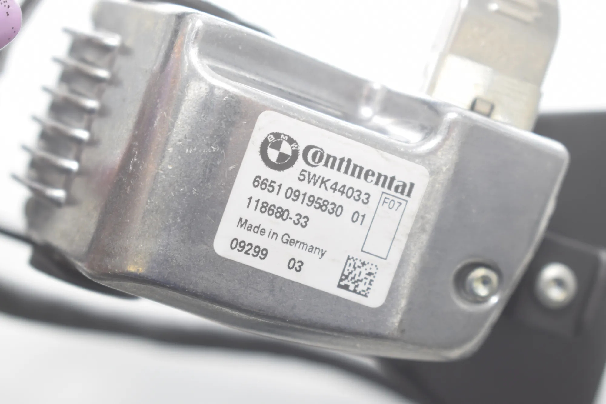 Front Camera – OEM 9222803 · BMW 5 Gran Turismo (F07) 530 d 2009 – 13