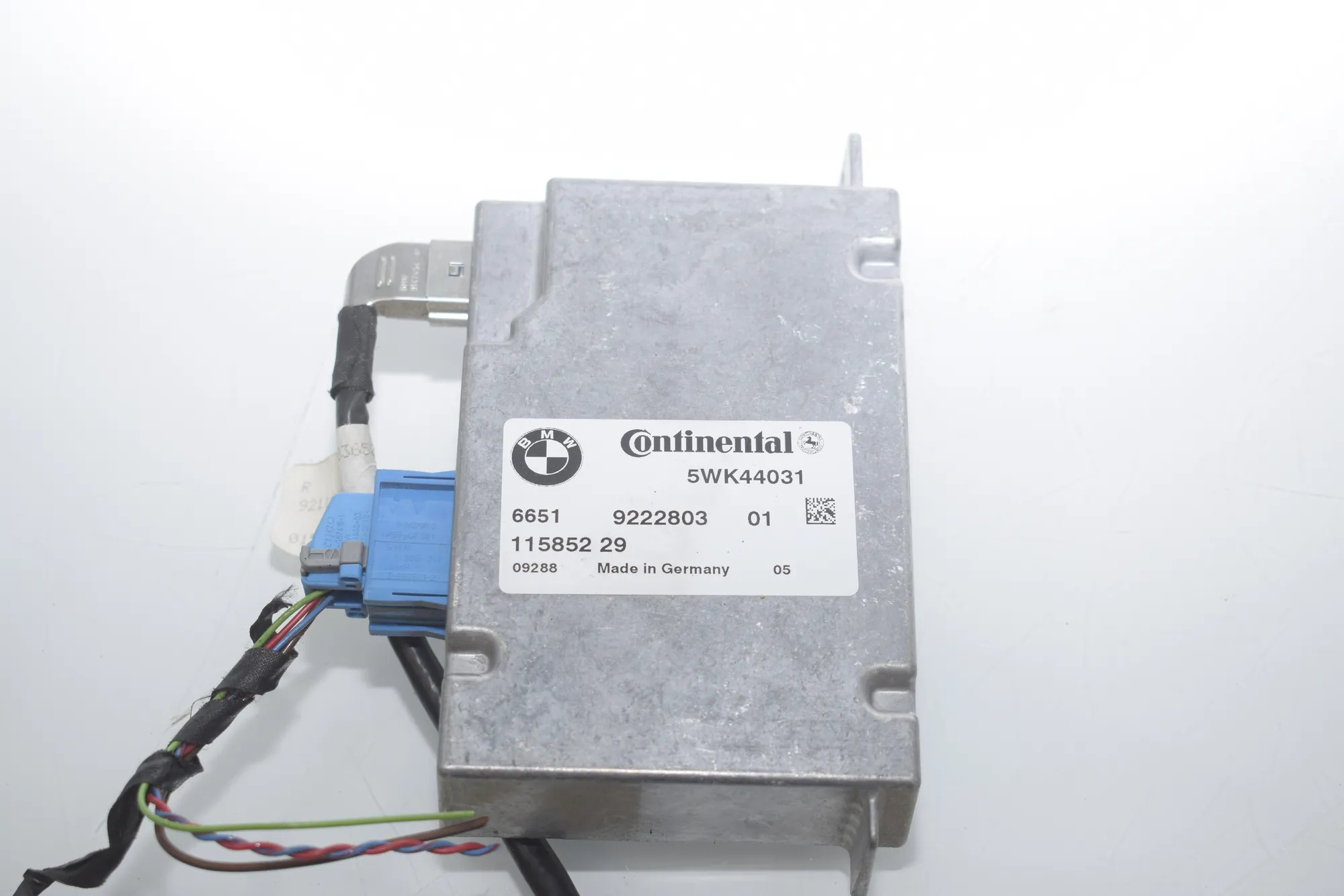 Front Camera – OEM 9222803 · BMW 5 Gran Turismo (F07) 530 d 2009 – 7