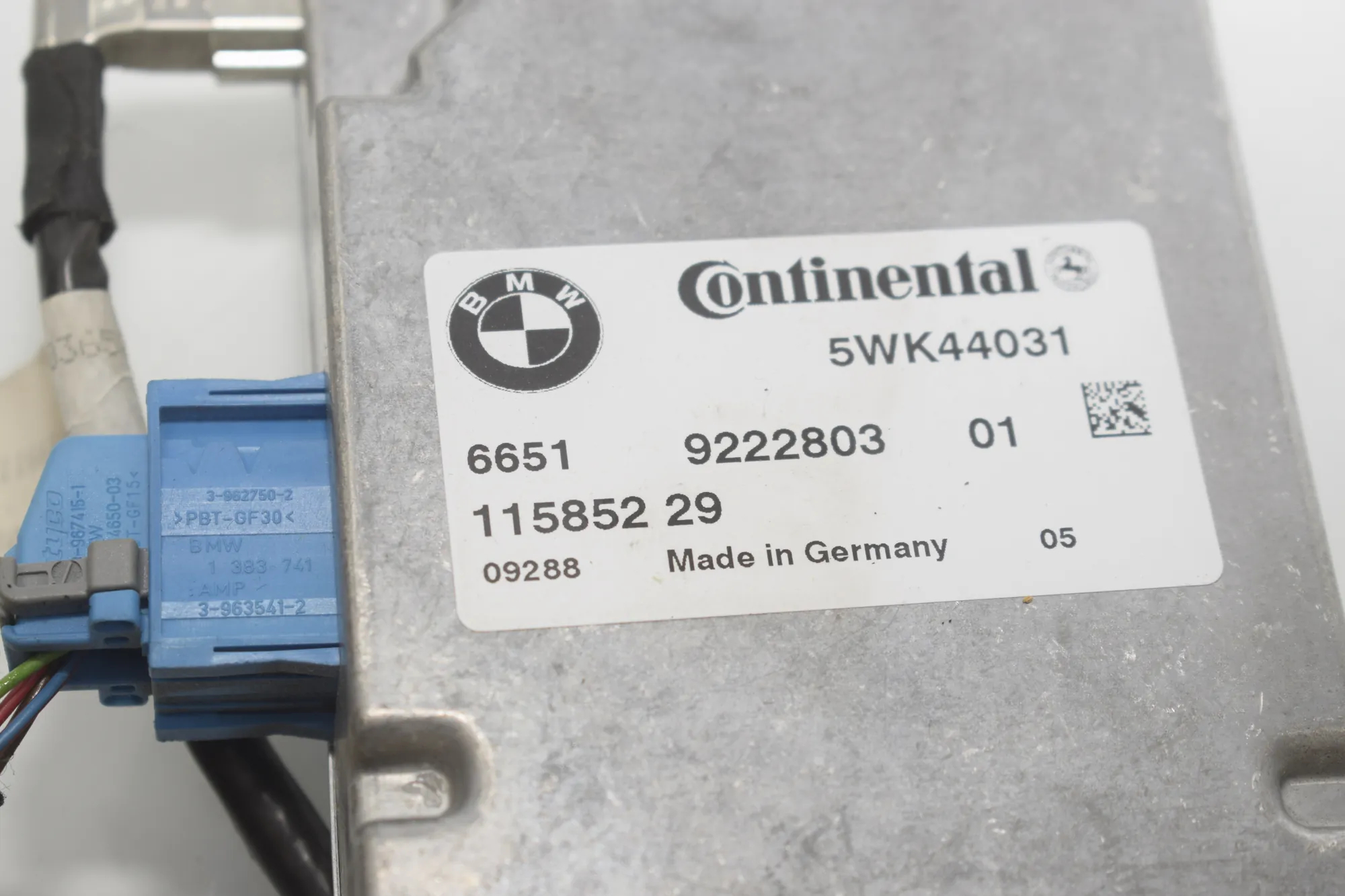Front Camera – OEM 9222803 · BMW 5 Gran Turismo (F07) 530 d 2009 – 9