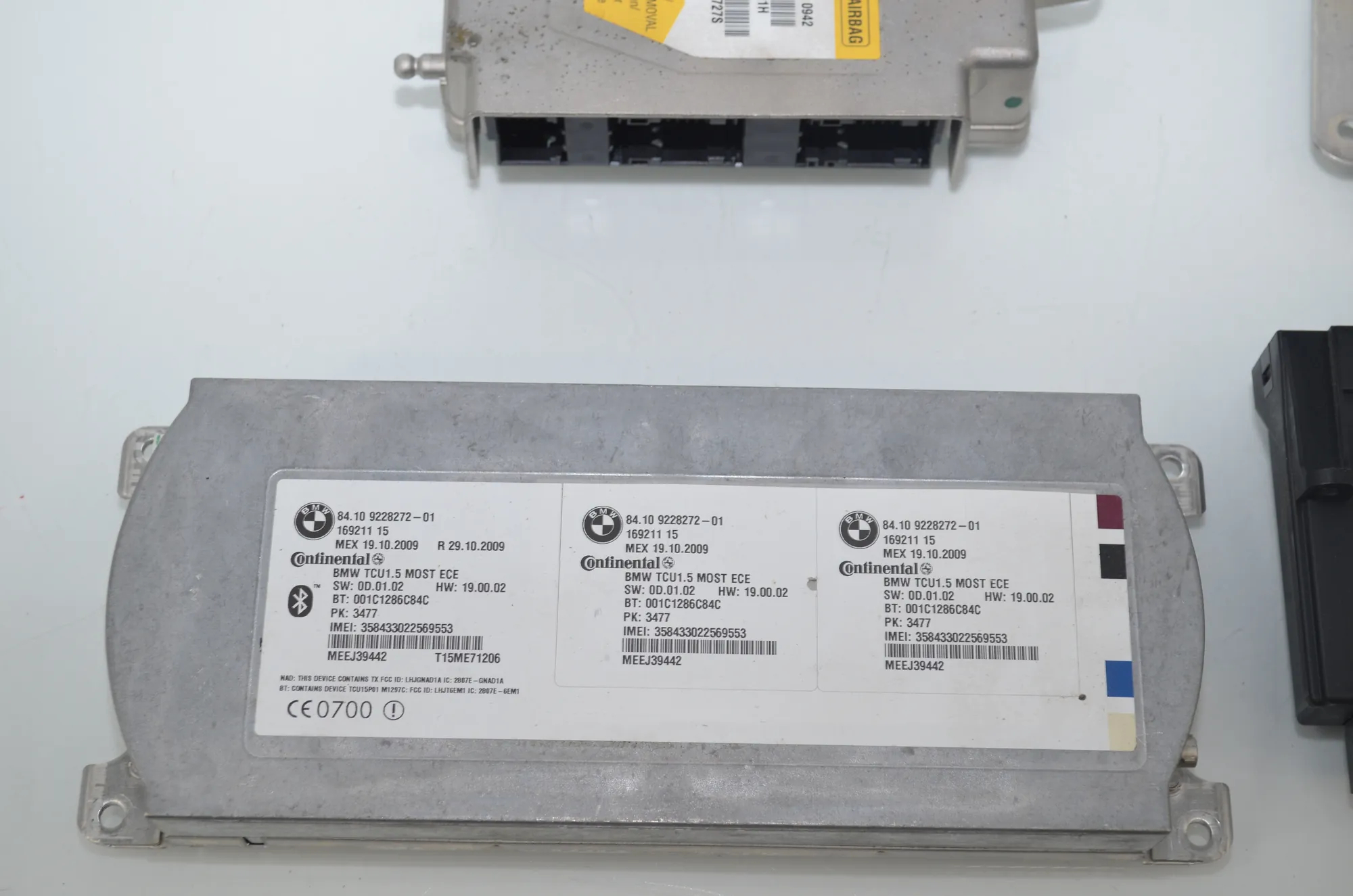 Other Control Units – OEM 9213187 · BMW 5 Gran Turismo (F07) 530 d 2009 – 7