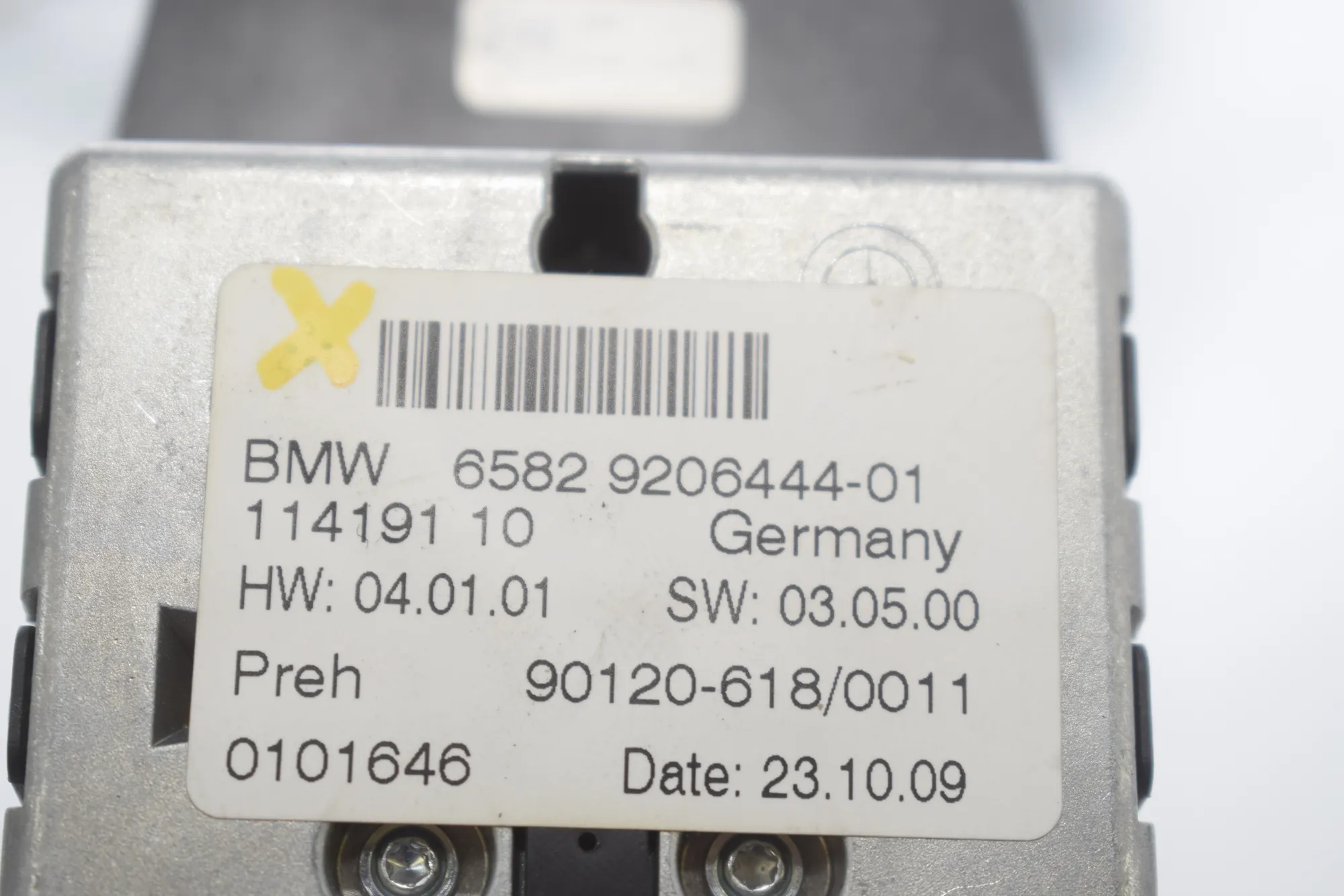 Navigation System – OEM 9206444 · BMW 5 Gran Turismo (F07) 530 d 2009 – 5