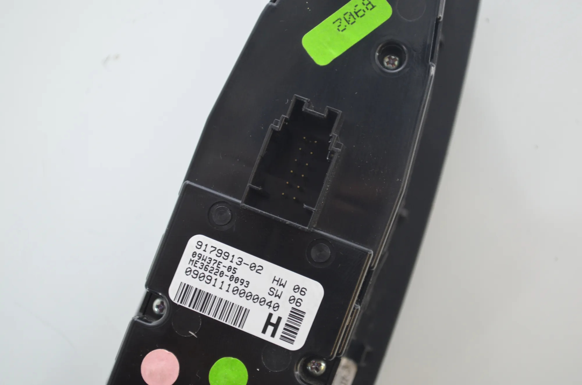 Front Left Door Window Switch – OEM 9179913 · BMW 5 Gran Turismo (F07) 530 d 2009 – 4