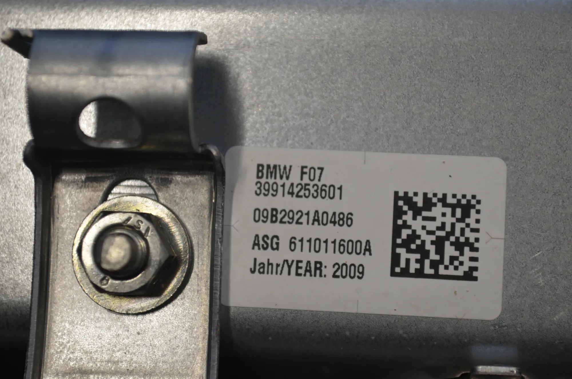 Dashboard – OEM 9199052 · BMW 5 Gran Turismo (F07) 530 d 2009 – 8