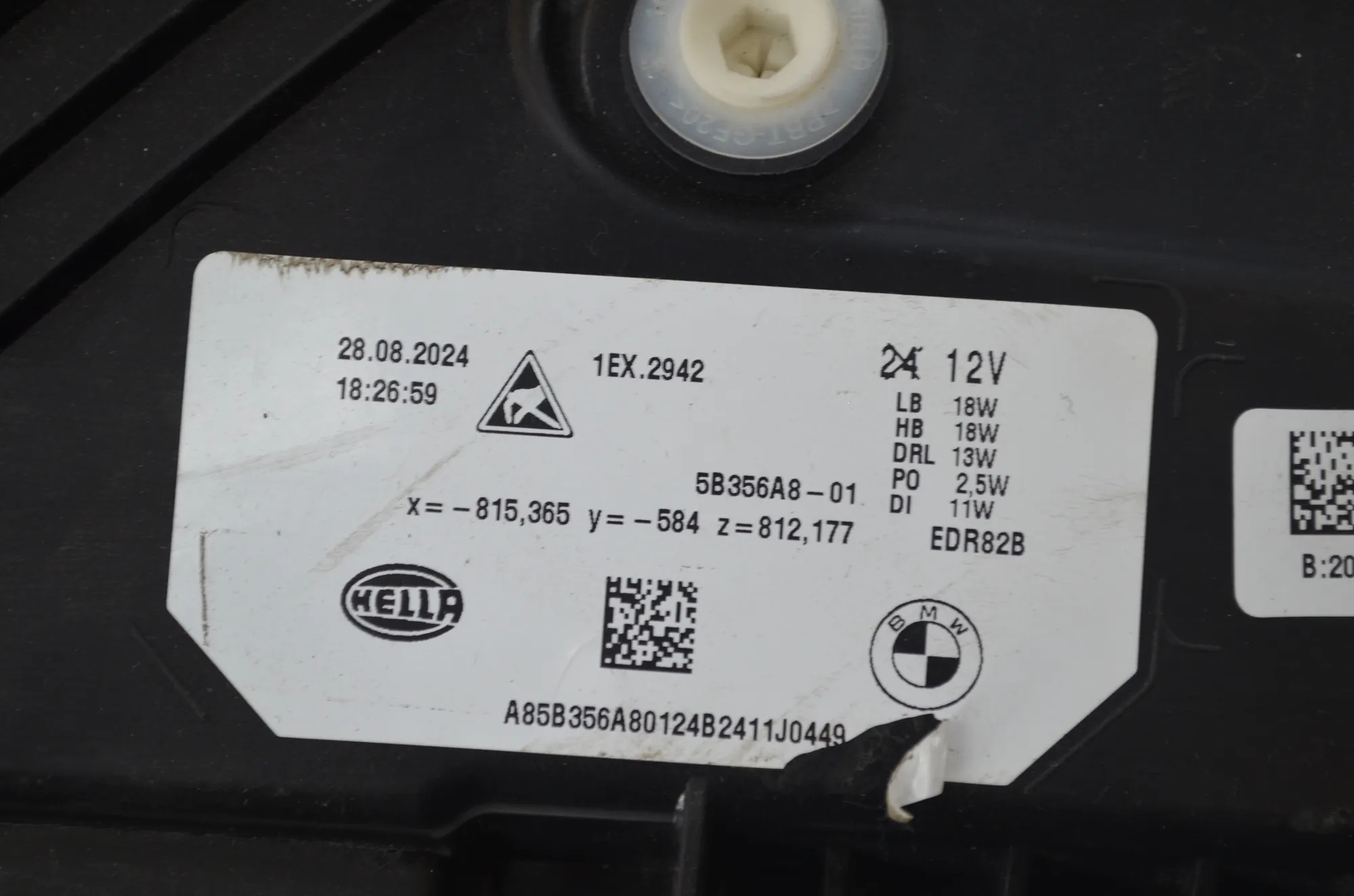 Front Headlight Set Kit – OEM 5A5AA47 · BMW X1 (U11) BMW X1 (U11) BMW X1 (U11) IX1 2024 – 16