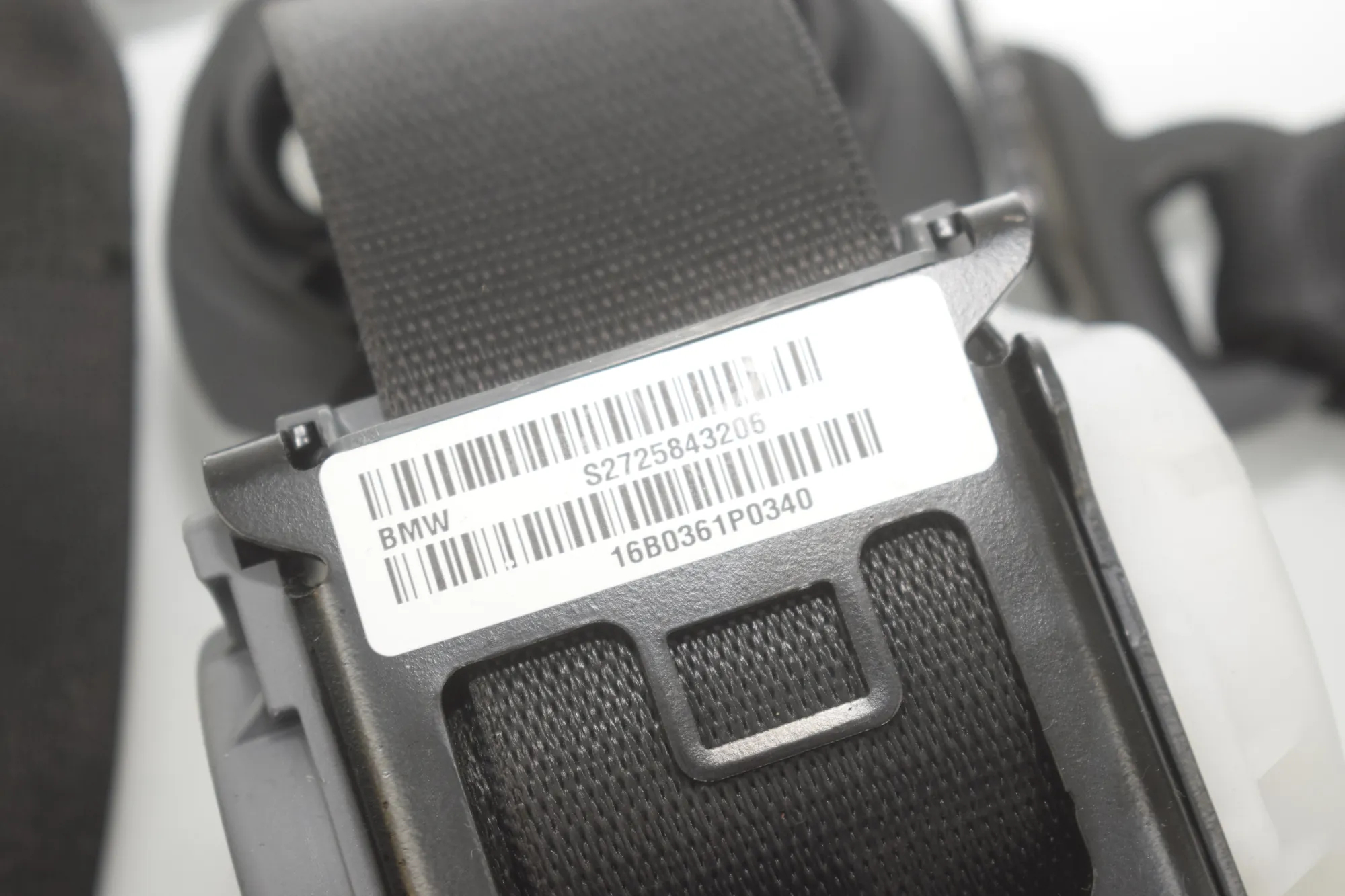 Front Left Seatbelt – OEM 7258431 · BMW X3 (F25) xDrive 20 d 2016 – 6