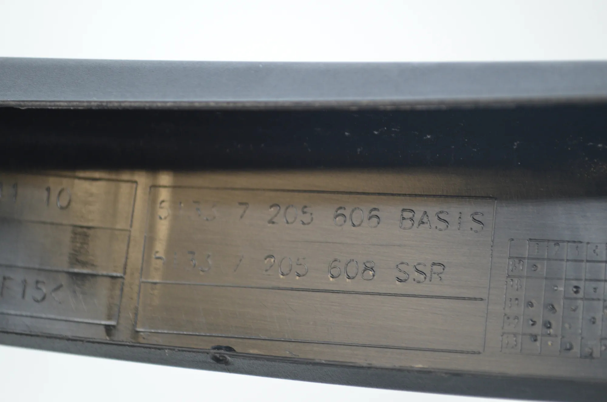 Front Left Door Panel Trim – OEM 7205583 · BMW X3 (F25) xDrive 20 d 2016 – 8