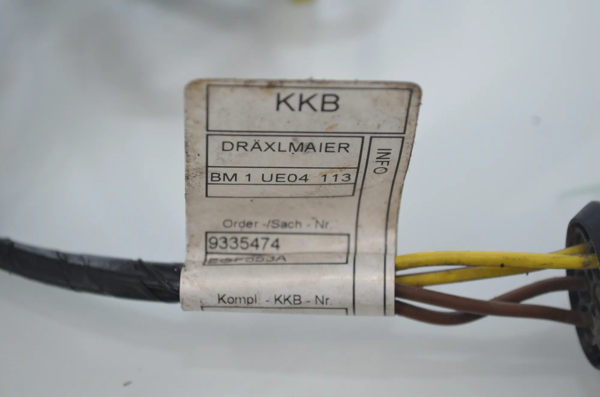PDC Parking Sensor – OEM 9315096 · BMW X3 (F25) xDrive 20 d 2016 – 7