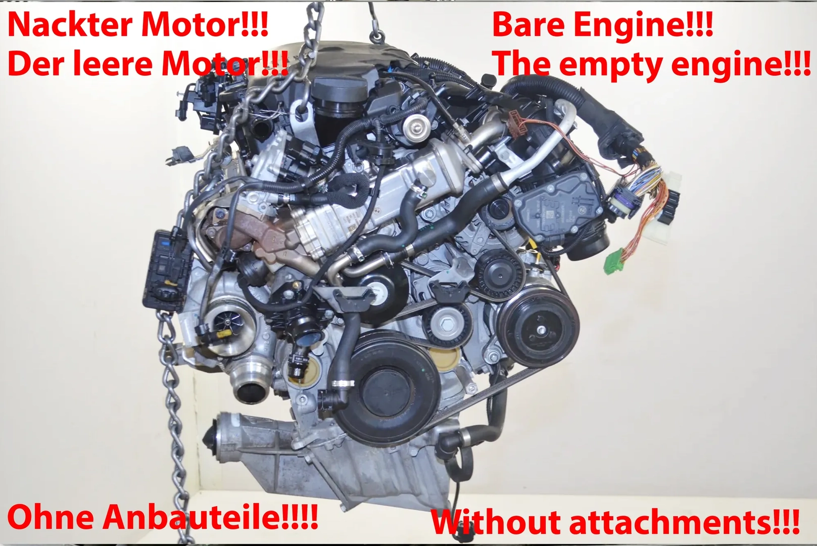 Engine Motor – OEM 2473150 · BMW X3 (F25) xDrive 20 d 2016 – 6