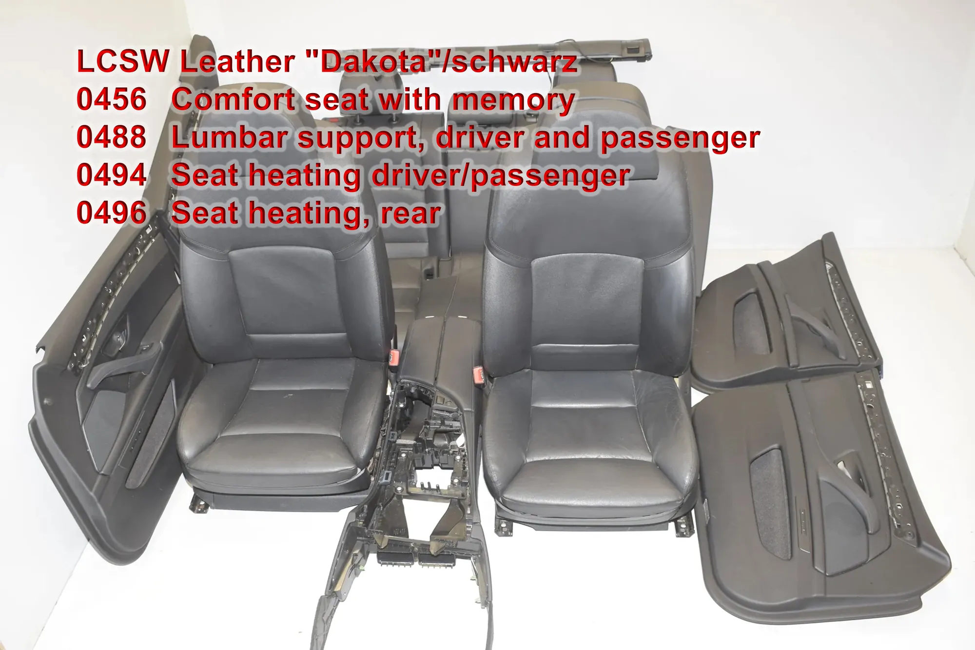 Seat set · BMW 5 Touring (F11) 535 d xDrive 2013
