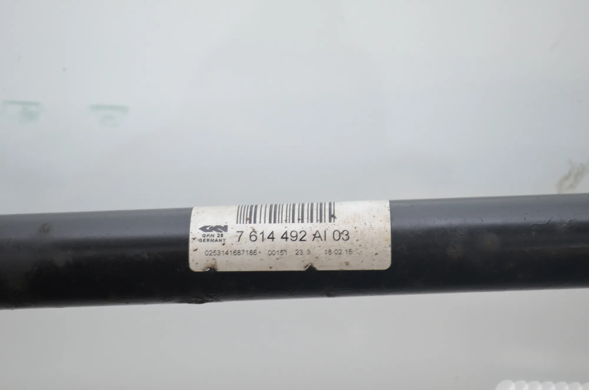Rear Right Driveshaft – OEM 7614492 · BMW X3 (F25) xDrive 20 d 2016 – 4