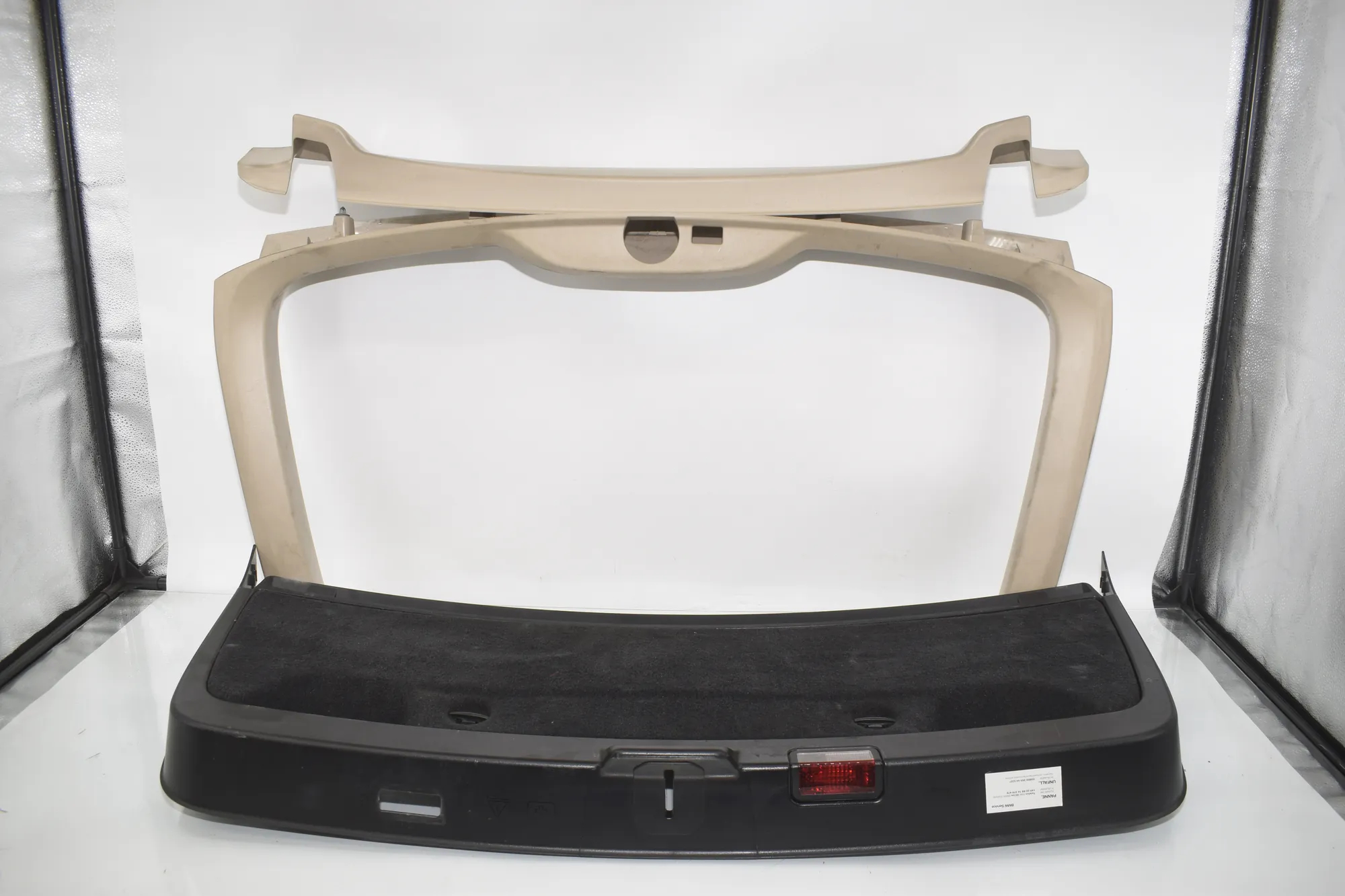 Tailgate Bootlid Cover Trim – OEM 7207038 · BMW 5 Touring (F11) 535 d xDrive 2011 – 2