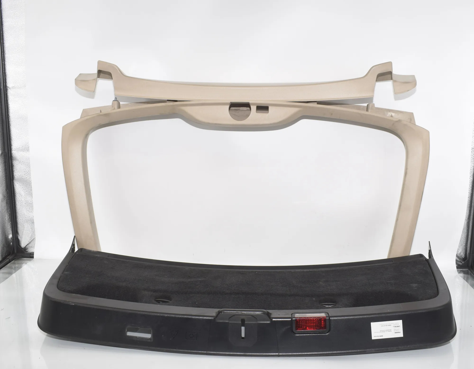 Tailgate Bootlid Cover Trim – OEM 7207038 · BMW 5 Touring (F11) 535 d xDrive 2011
