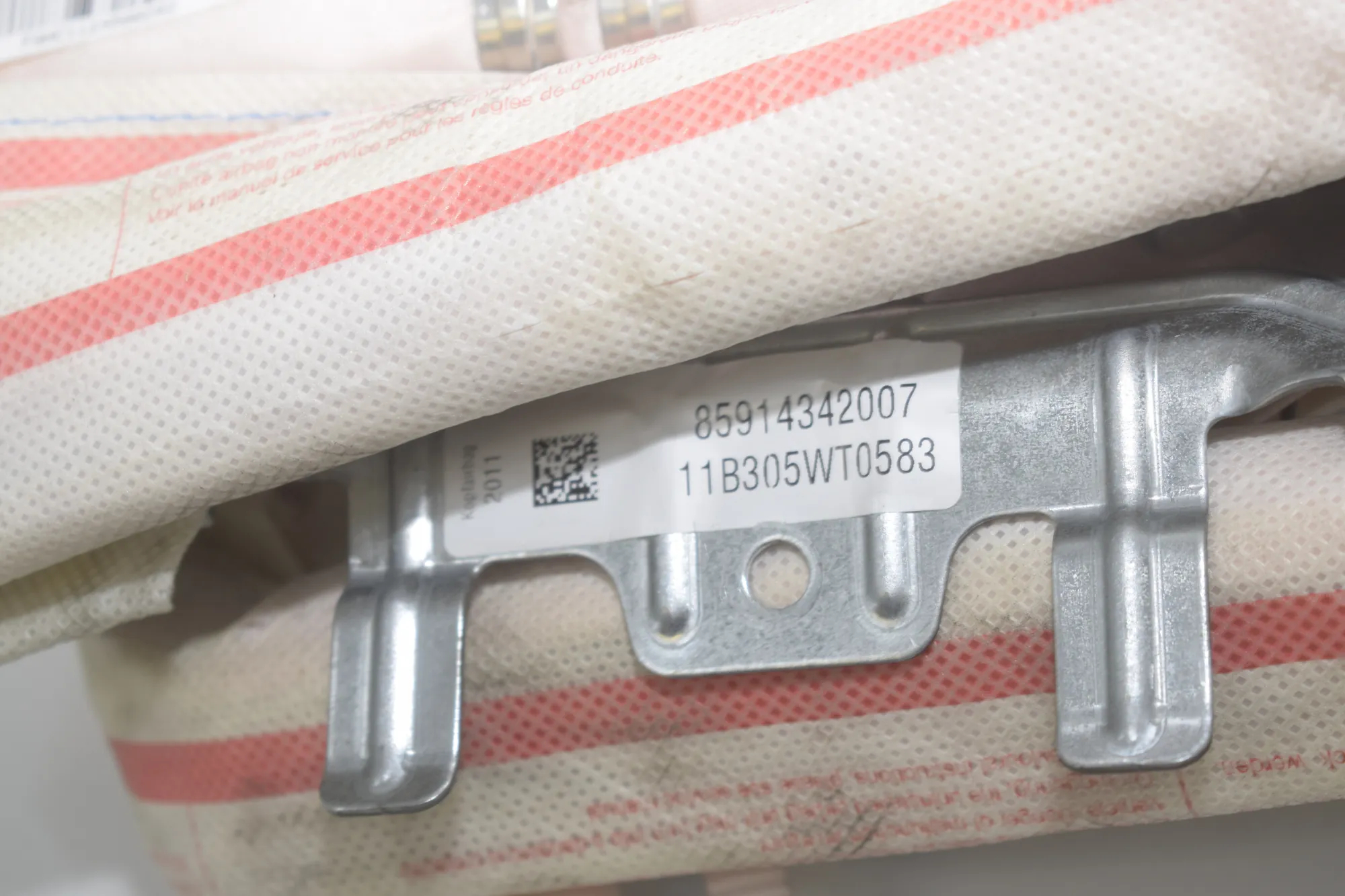 Left Side Roof Safety Curtain SRS – OEM 9143419 · BMW 5 Touring (F11) 535 d xDrive 2011 – 5
