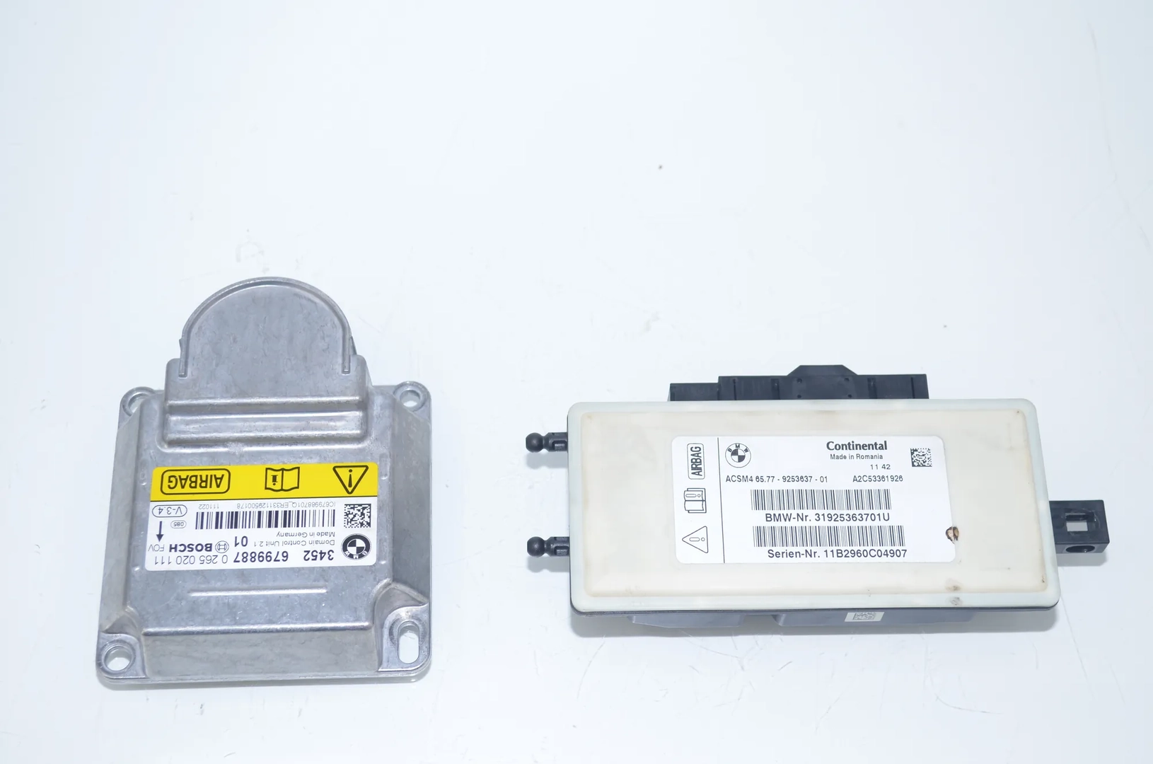 SRS Control Unit – OEM 9253637 · BMW 5 (F10) 530 d xDrive 2011