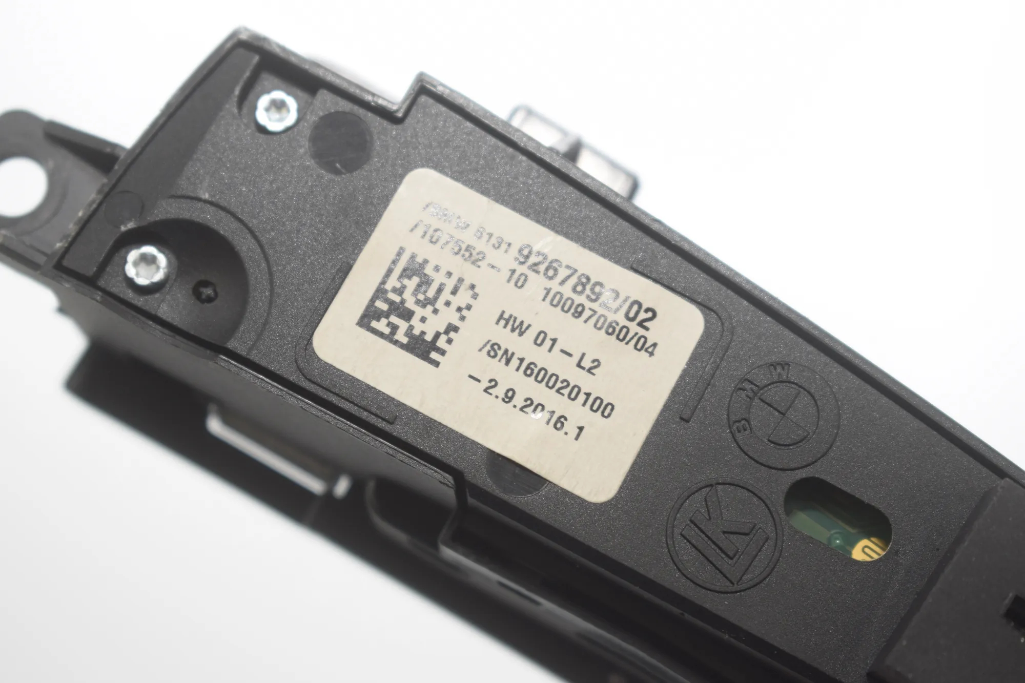 Button Switch Panel – OEM 9267892 · BMW 5 Touring (F11) 535 d xDrive 2013 – 5