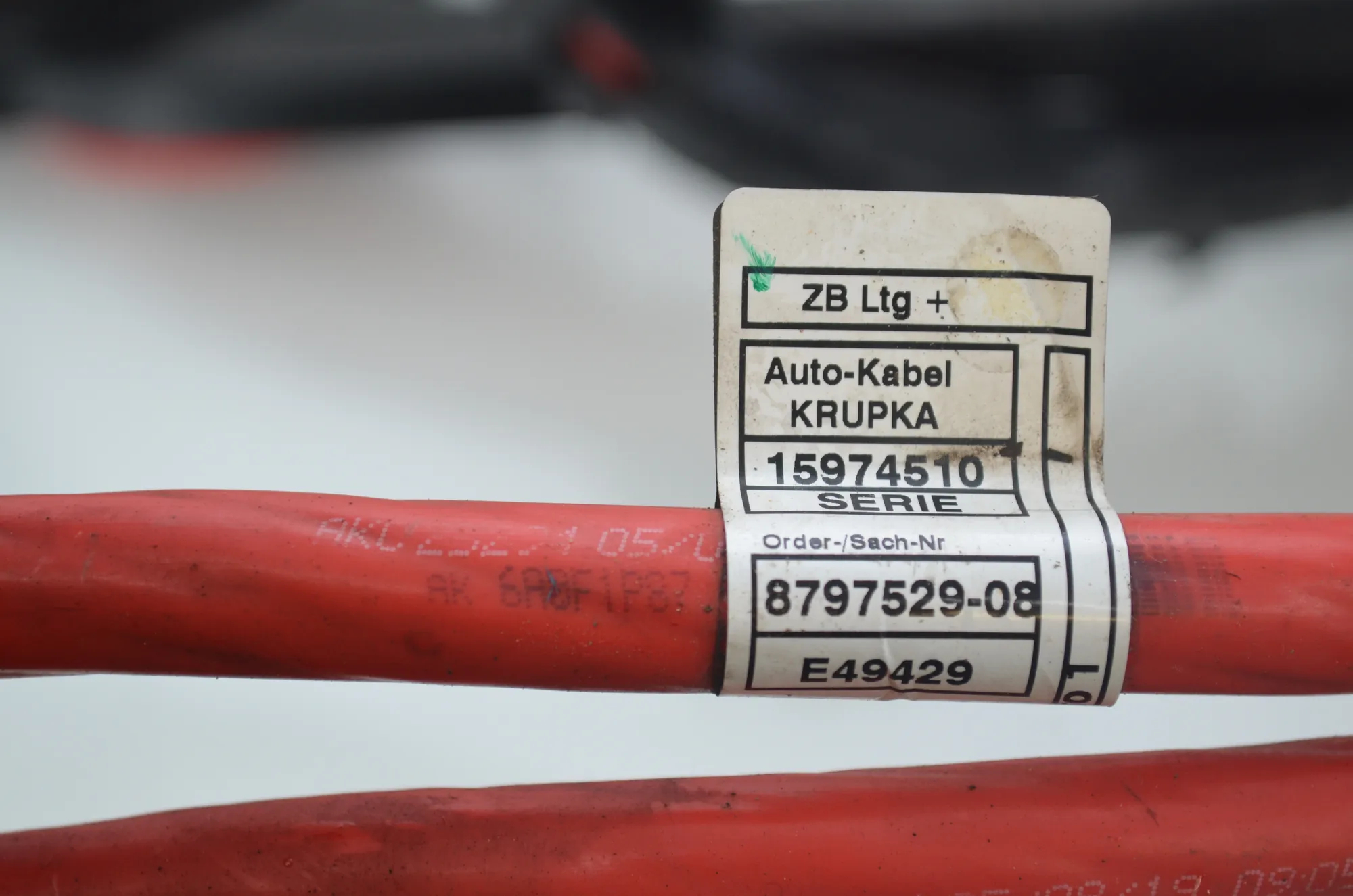 Positive Battery Cable – OEM 8797529 · BMW 3 Touring (G21) (2019 - -) 320 d 2019 – 4