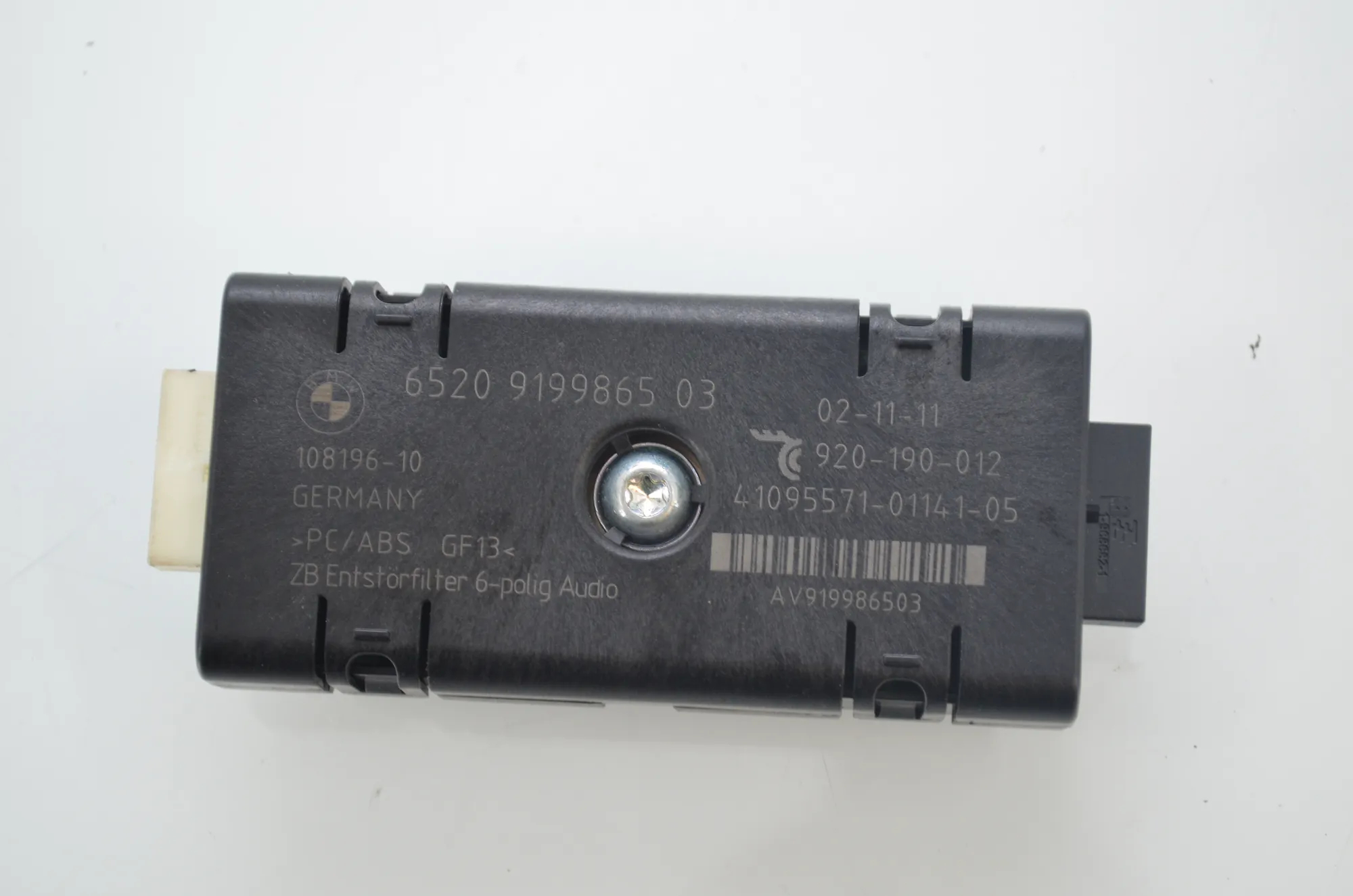 Antenna Amplifier – OEM 7276073 · BMW 5 Touring (F11) 535 d xDrive 2011 – 15