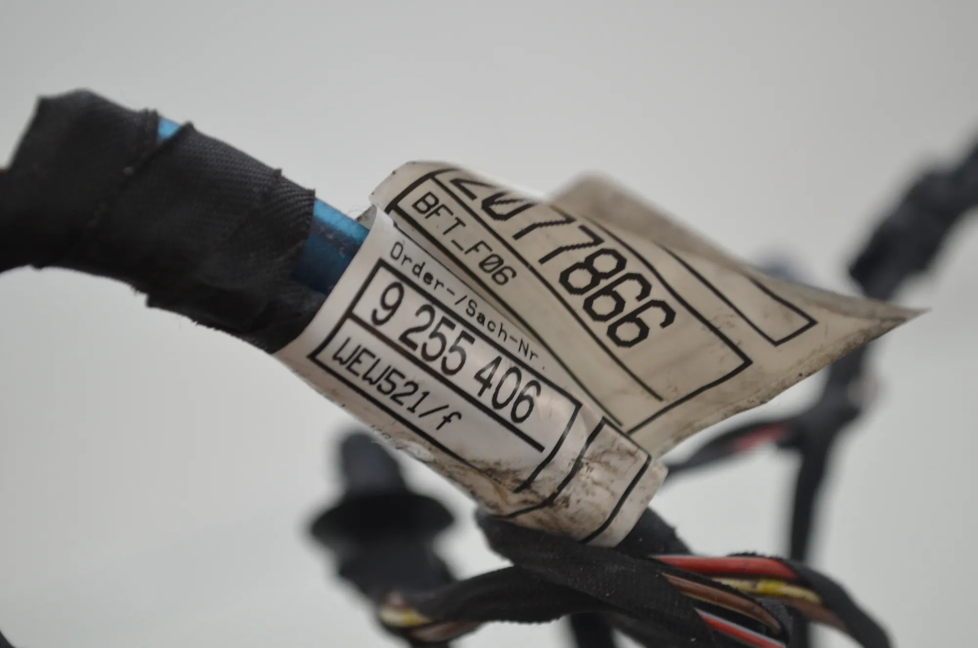 Rear Left Door Wiring – OEM 9255415 · BMW 6 Gran Coupe (F06) 640 d 2012 – 8
