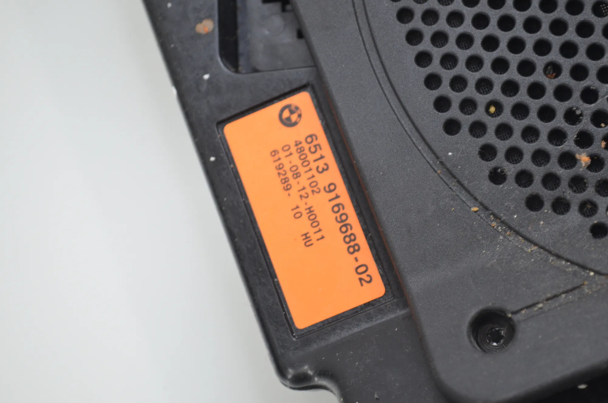 Sound Audio System Set – OEM 9169688 · BMW 6 Gran Coupe (F06) 640 d 2012 – 6