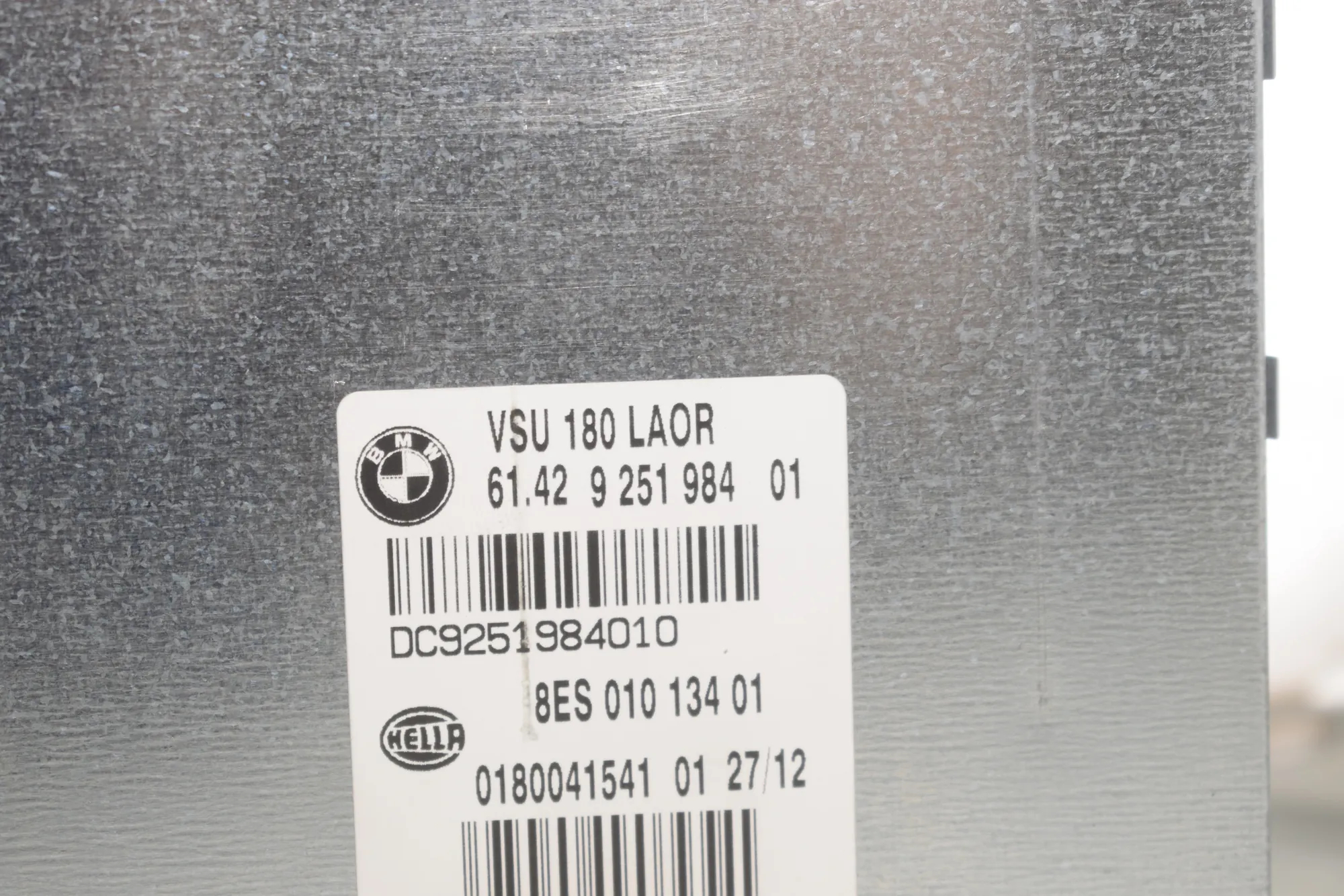 Other Control Units – OEM 9251984 · BMW 6 Gran Coupe (F06) 640 d 2012 – 8