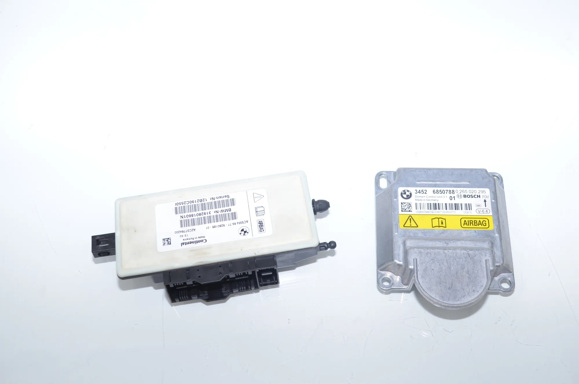 SRS Control Unit – OEM 9280186 · BMW 6 Gran Coupe (F06) 640 d 2012