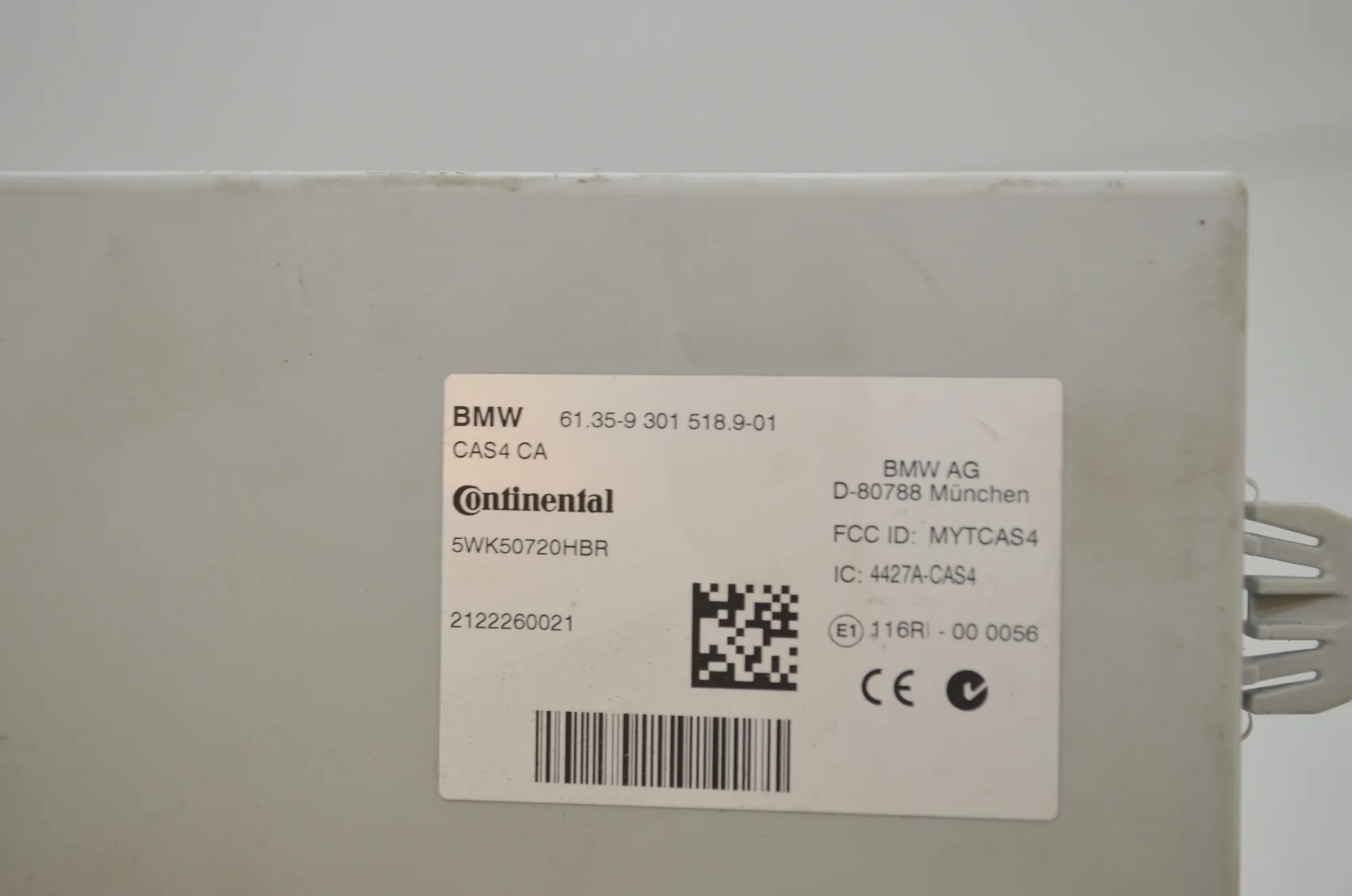 Engine Ignition ECU Set – OEM 9301518 · BMW 6 Gran Coupe (F06) 640 d 2012 – 7