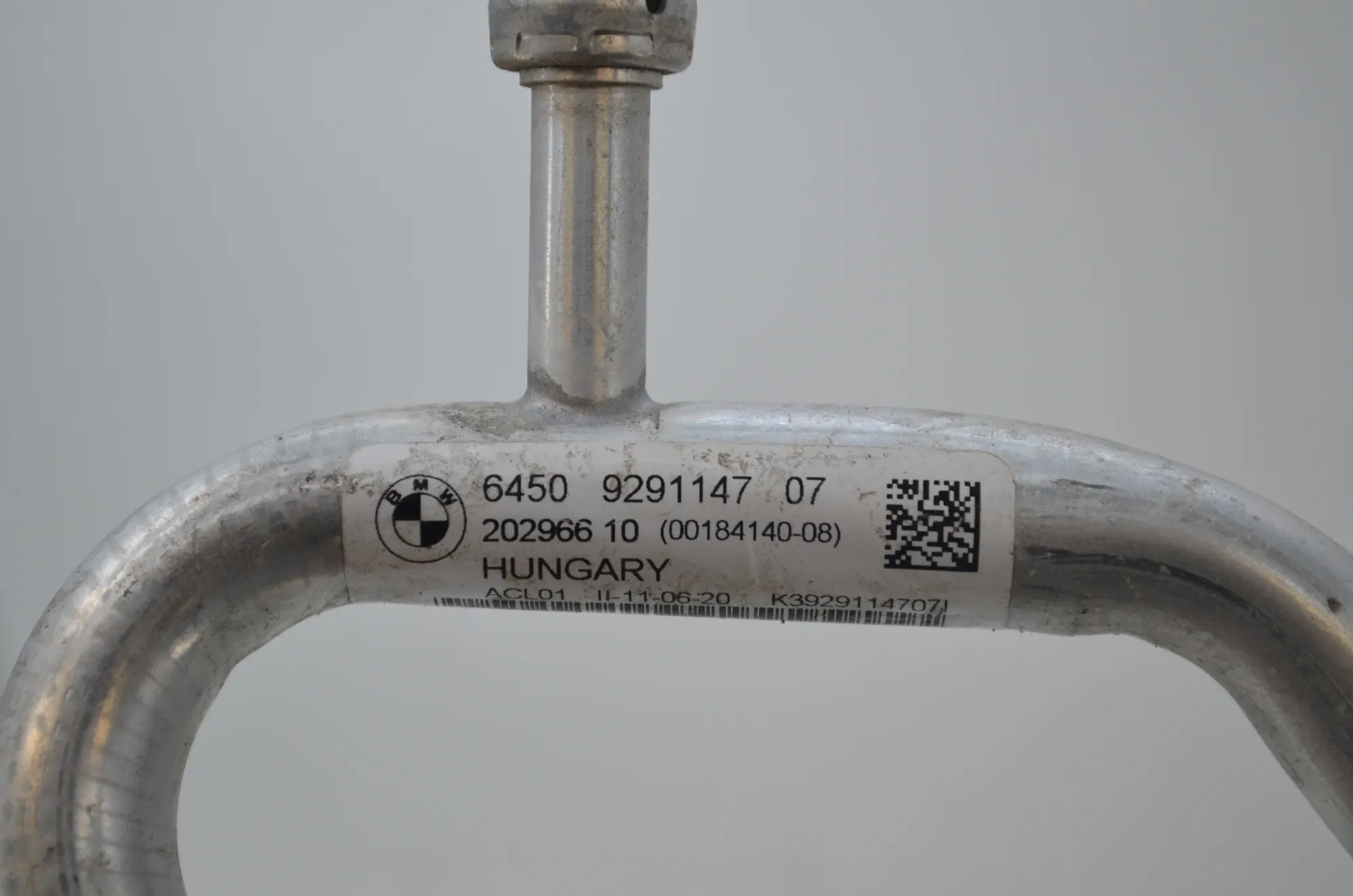 A/C Air Con Hose Pipe – OEM 9291148 · BMW i3 (I01) s Electric 2020 – 9