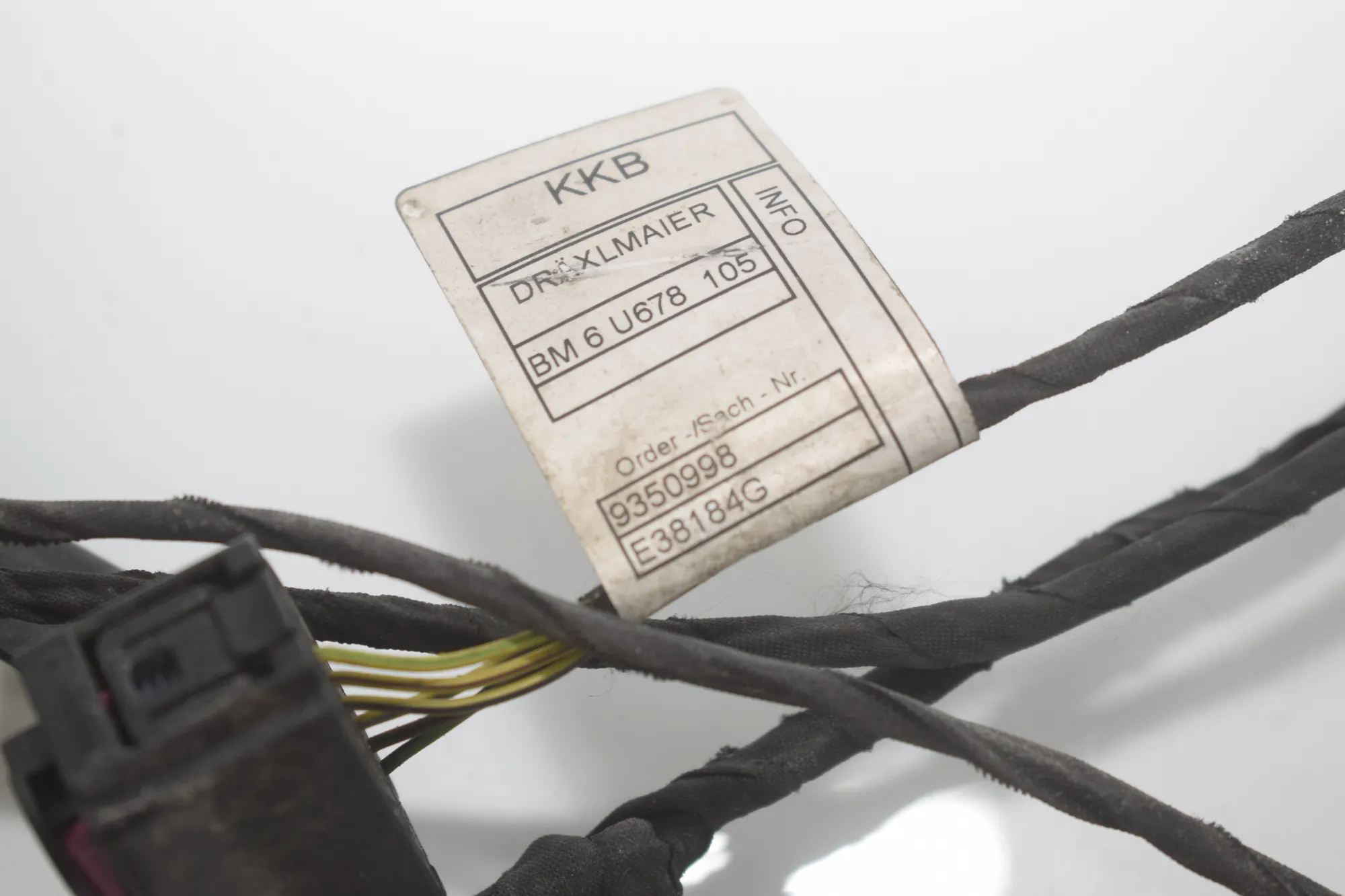Other Wiring Loom – OEM 9350998 · BMW X6 (F16, F86) M 2017 – 5